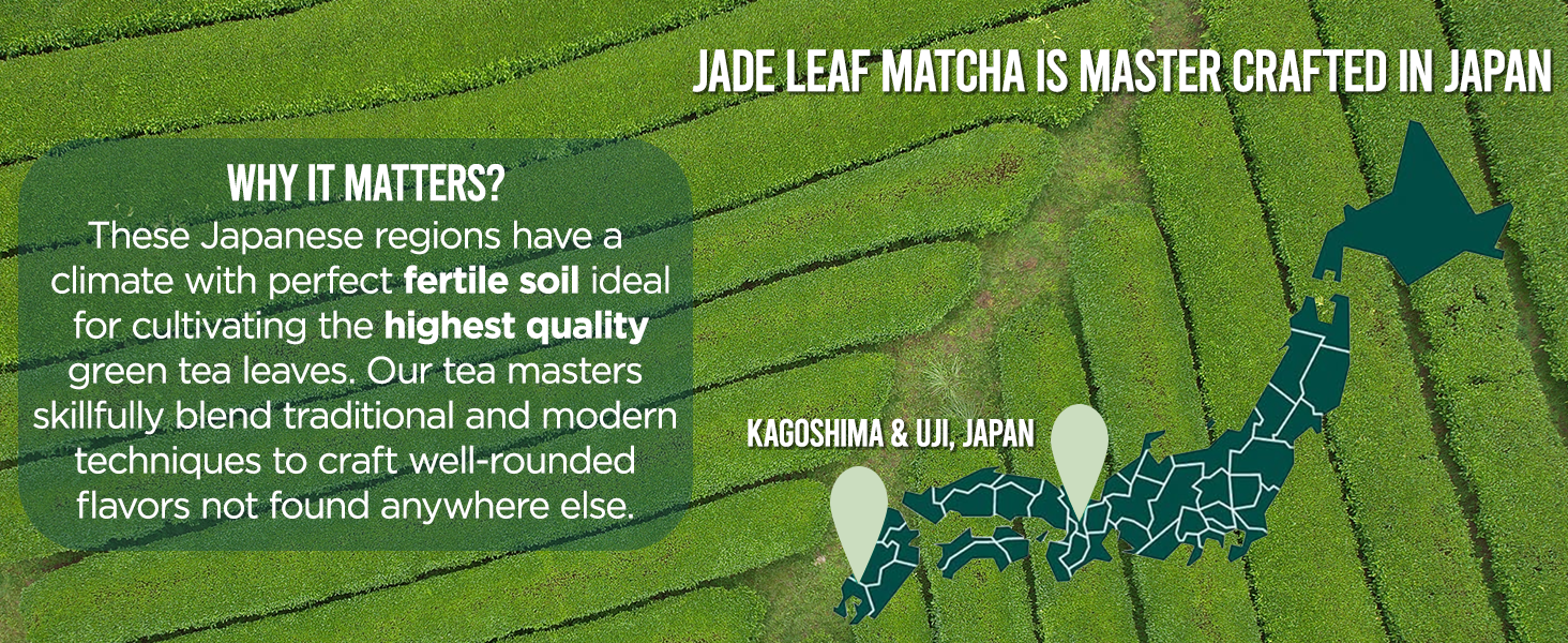 Jade Leaf is master crafted in Japan