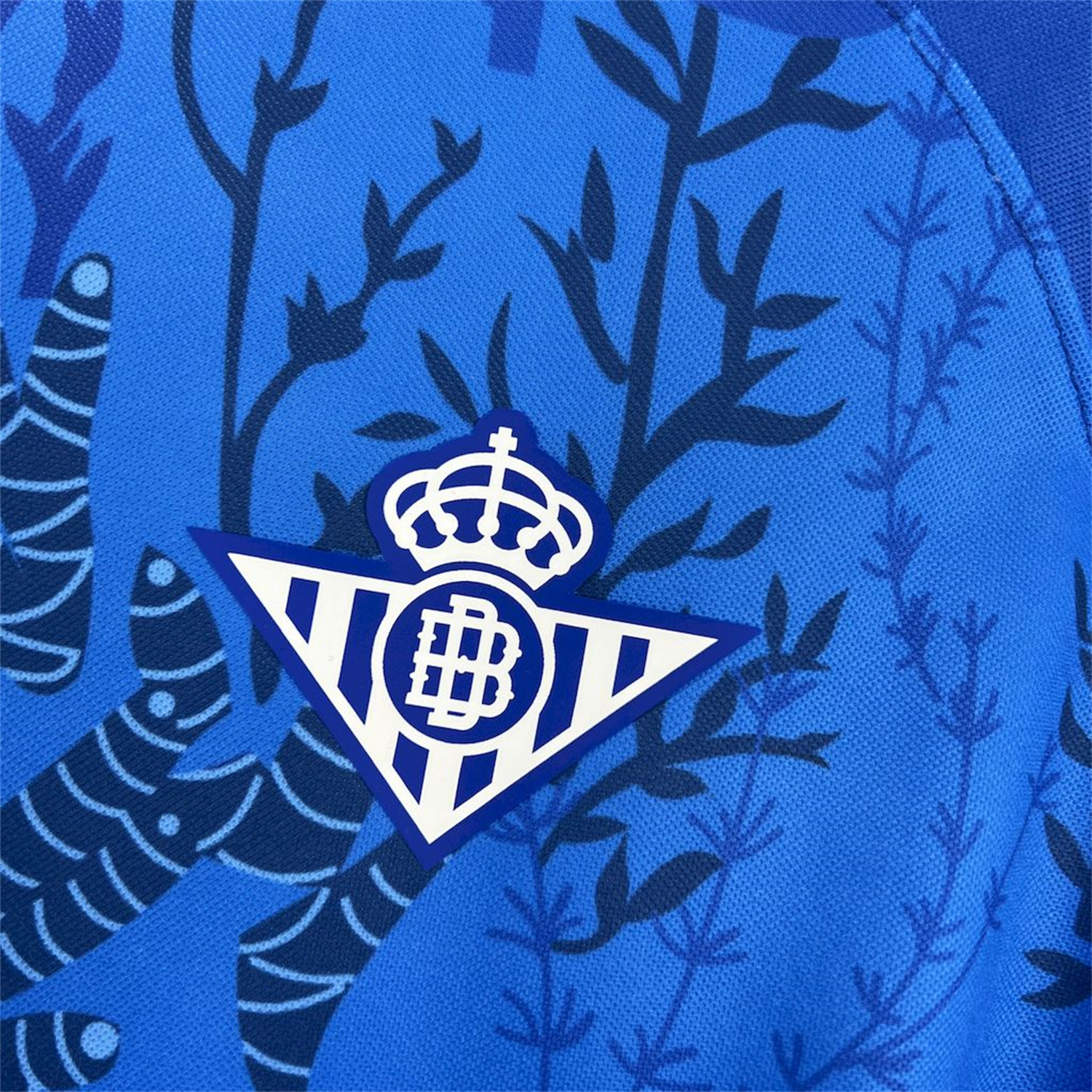 foot-Real Betis 24-25 Blue GK Sustainability Jersey - Fans Version