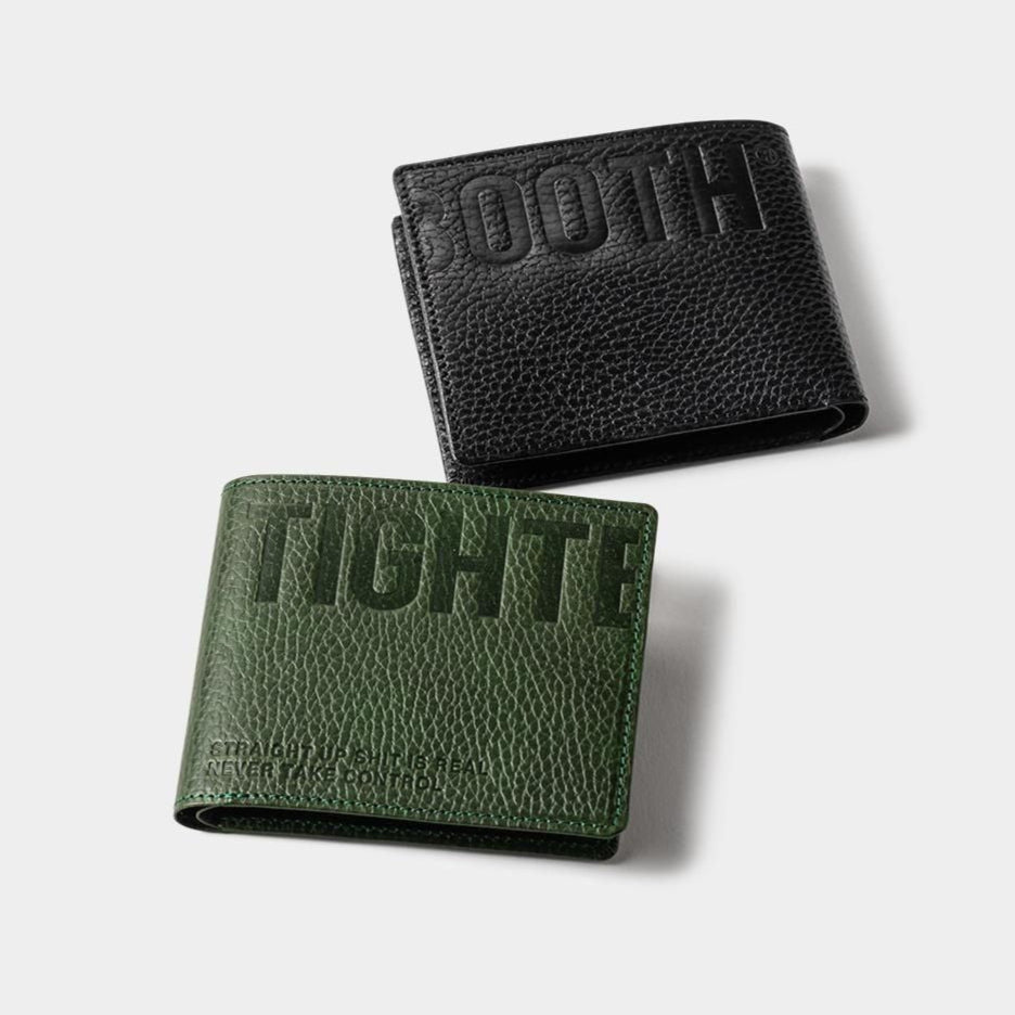 TIGHTBOOTH 25S/S LEATHER BIFOLD WALLET  SS25-A05 