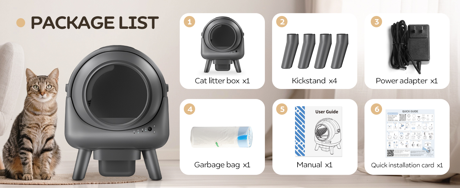 Self Cleaning Cat Litter Box