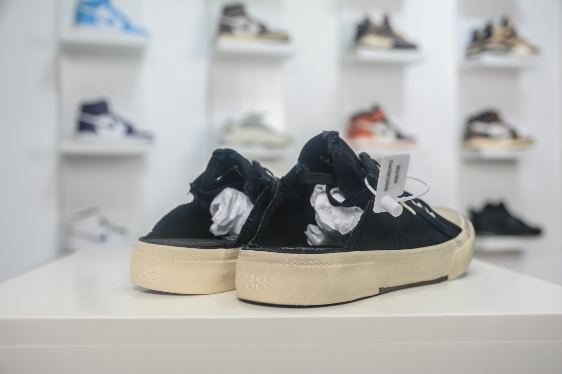 Balenciaga Paris Trainer Mule in Navy、mysite、Cacoeks