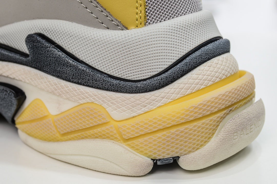 Balenciaga Triple S Sneaker Grey Yellow、mysite、Cacoeks