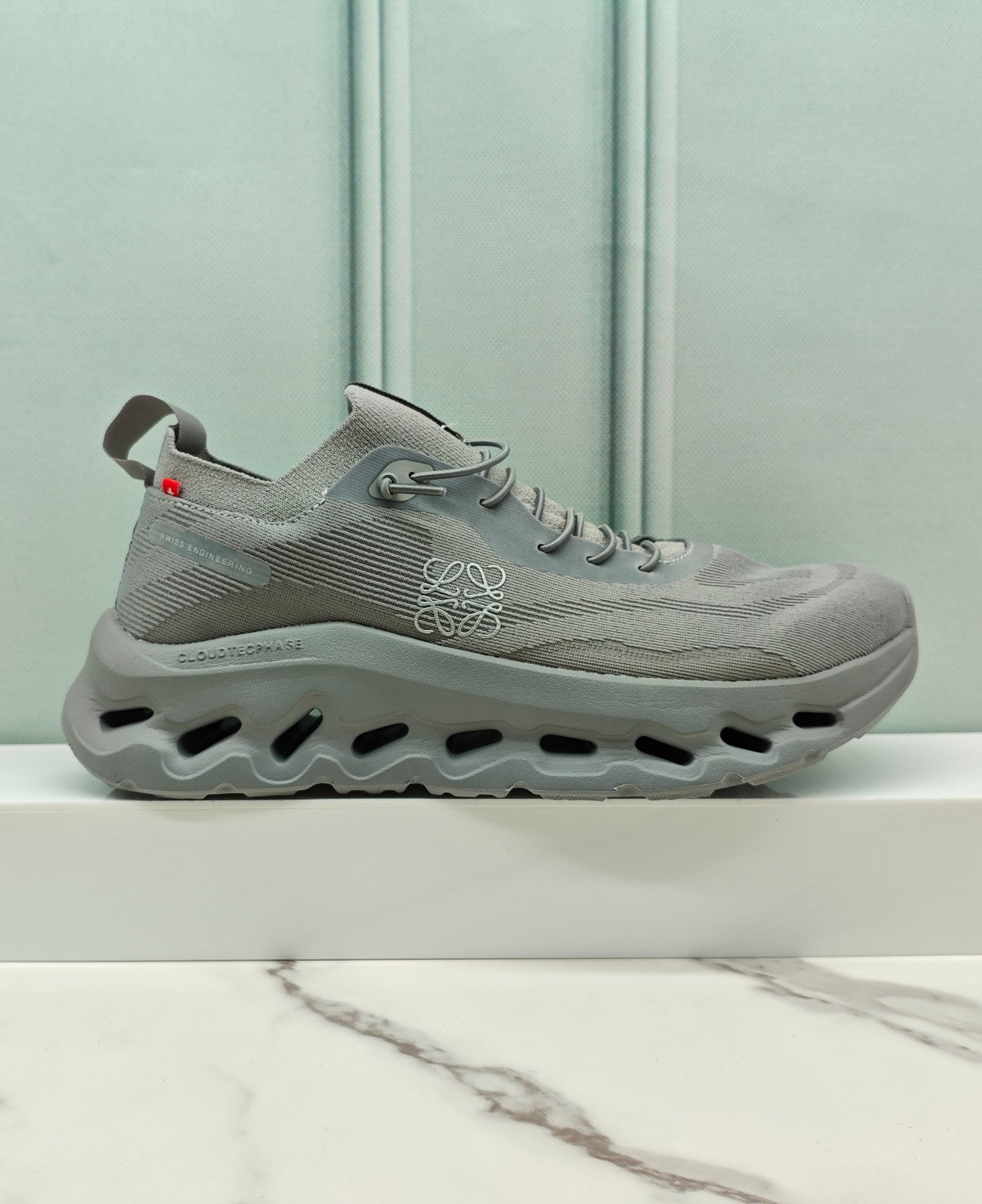 CLOUDTILT SNEAKER IN SAGE GREEN RECYCLED POLYESTER、mysite、Cacoeks
