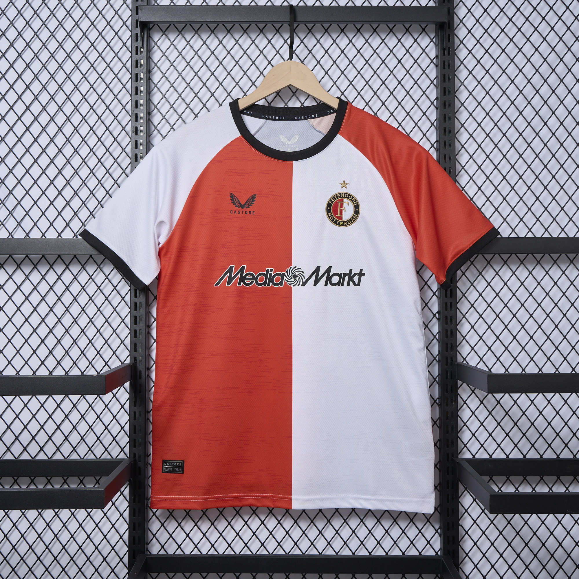 JerseysGala.com | Feyenoord 24-25 Home Stadium Jersey - Fans Version -Customize Name, Number and Patch | Worldwide Shipping