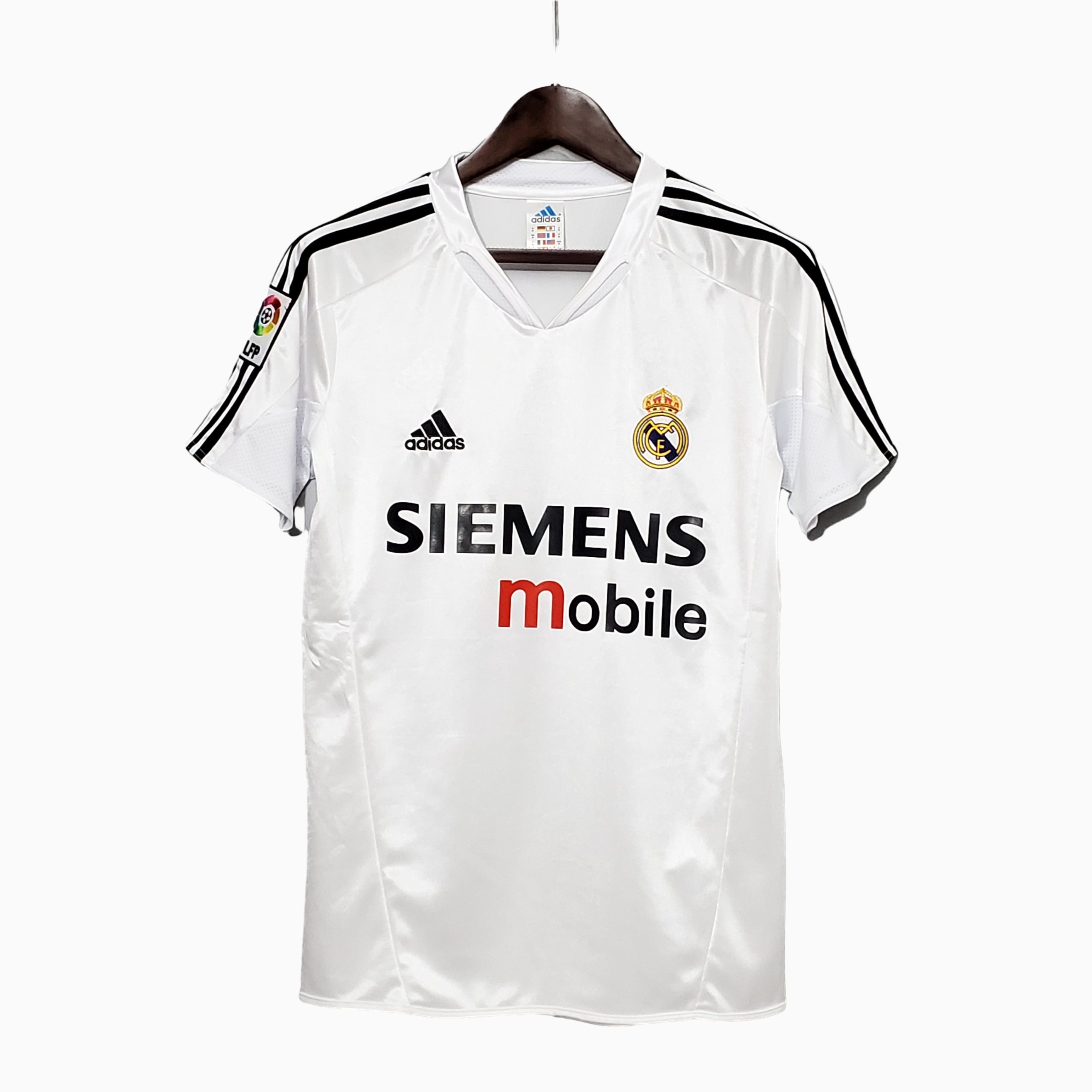 JerseysGala.com | Retro Real Madrid 04-05 Home Stadium Jersey -Customize Name, Number and Patch | Worldwide Shipping