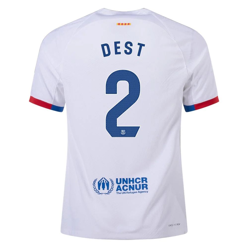 23/24 Barcelona #2 Sergino Dest Away Jersey-mysite Custom Football Kit- Nextkits