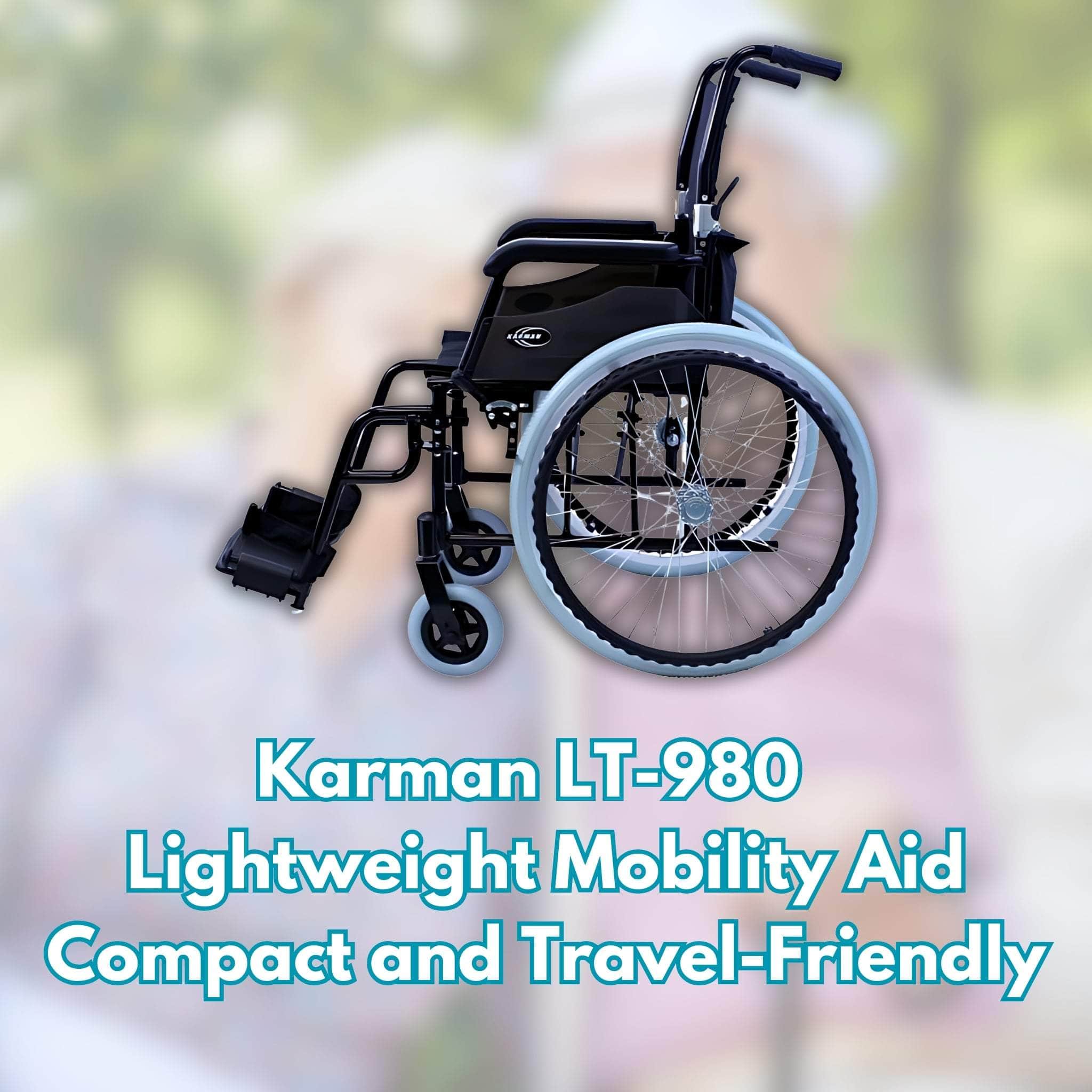 Karman LT-980 Lightweight Mobility Aid: Compact and Travel-Friendly