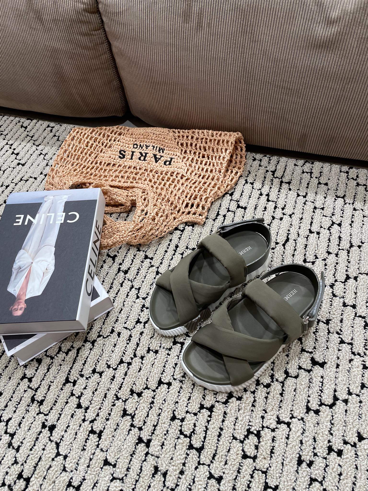 ELECTRIC SANDAL SHADOW CALFSKIN、mysite、Cacoeks