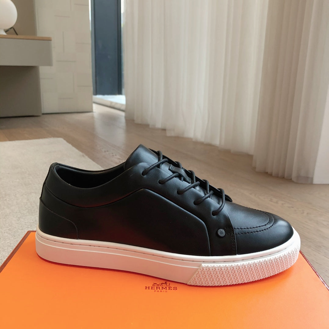 IRWIN SNEAKER BLACK CALFSKIN、mysite、Cacoeks