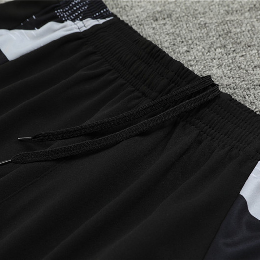 Higojerseys-Manchester United 24-25 Kids Long Sleeve Training Set - Black