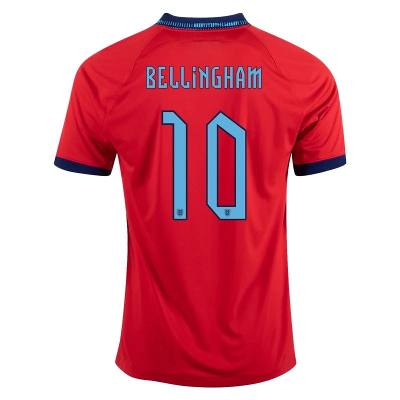 2022 Jude Bellingham #10 England Away Jersey-mysite Custom Football Kit- Nextkits