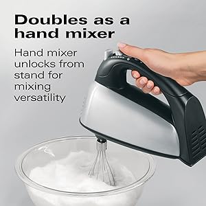 hand mixer stand mixer combo