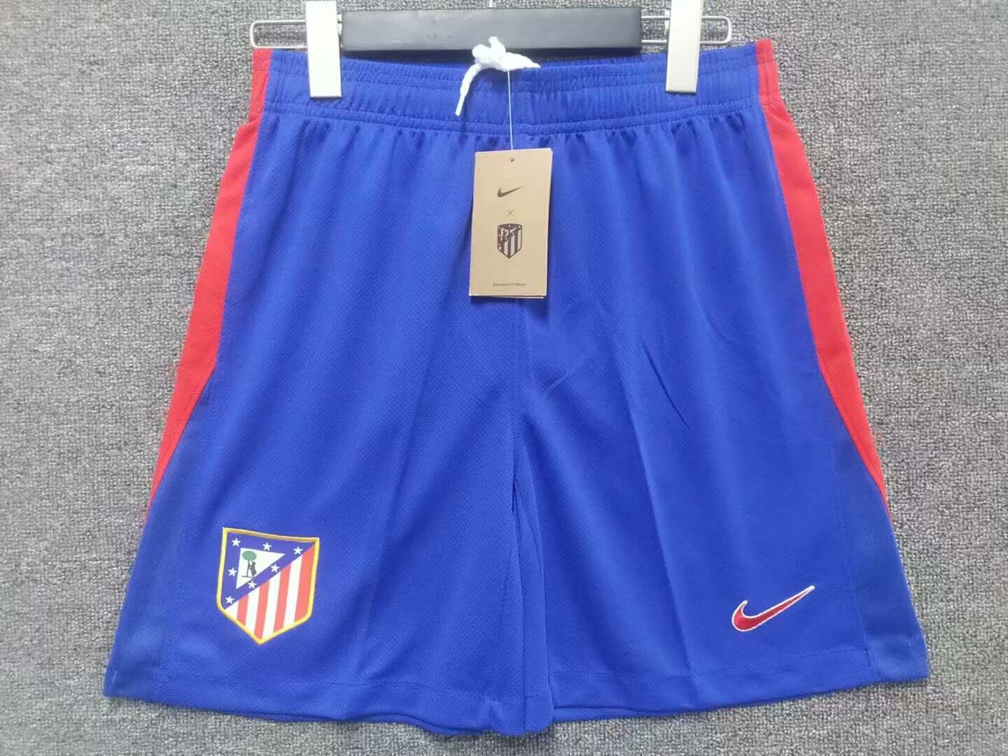 2024/2025 Atletico Madrid Home Shorts 1:1 Thai Quality:football jersey mysite: unitedjerseyfootball 邓江浪:football