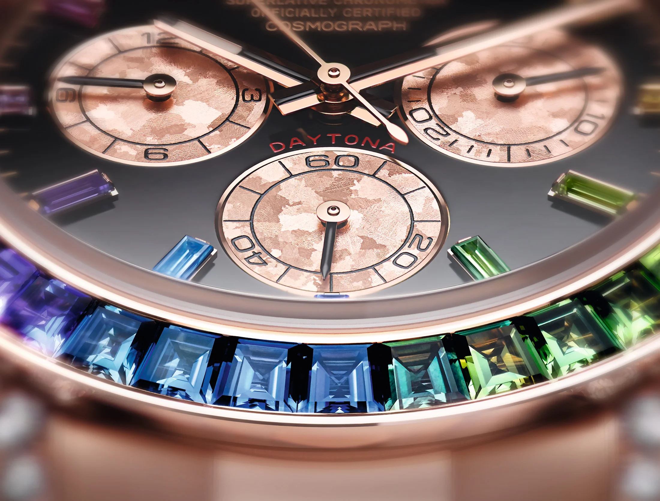Introducing: The Rolex Rainbow Daytona In Everose Gold Ref. 116595 RBOW - Hodinkee