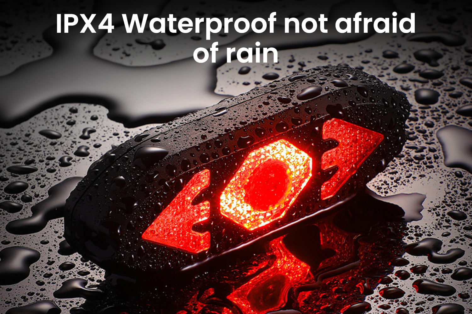 Ebike Tail Light with Turn Signals Wireless Remote Control Waterproof、mySite、bearsvspackers