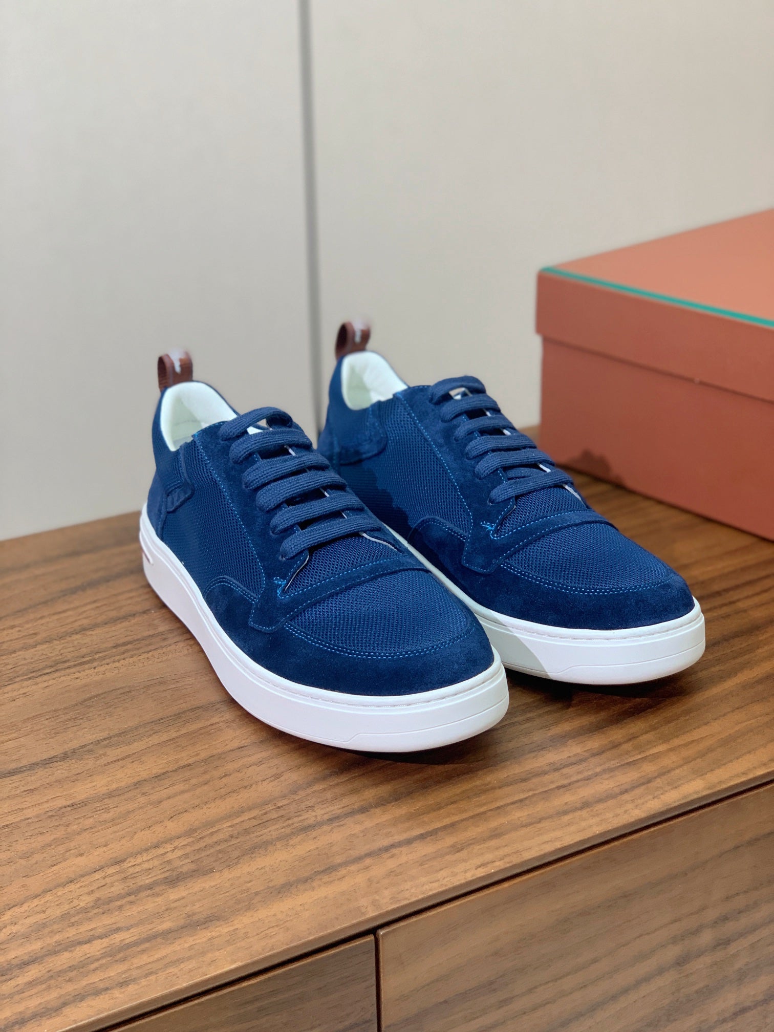 LP NEWPORT WALK SNEAKERS AZURE SUEDE、mysite、Cacoeks
