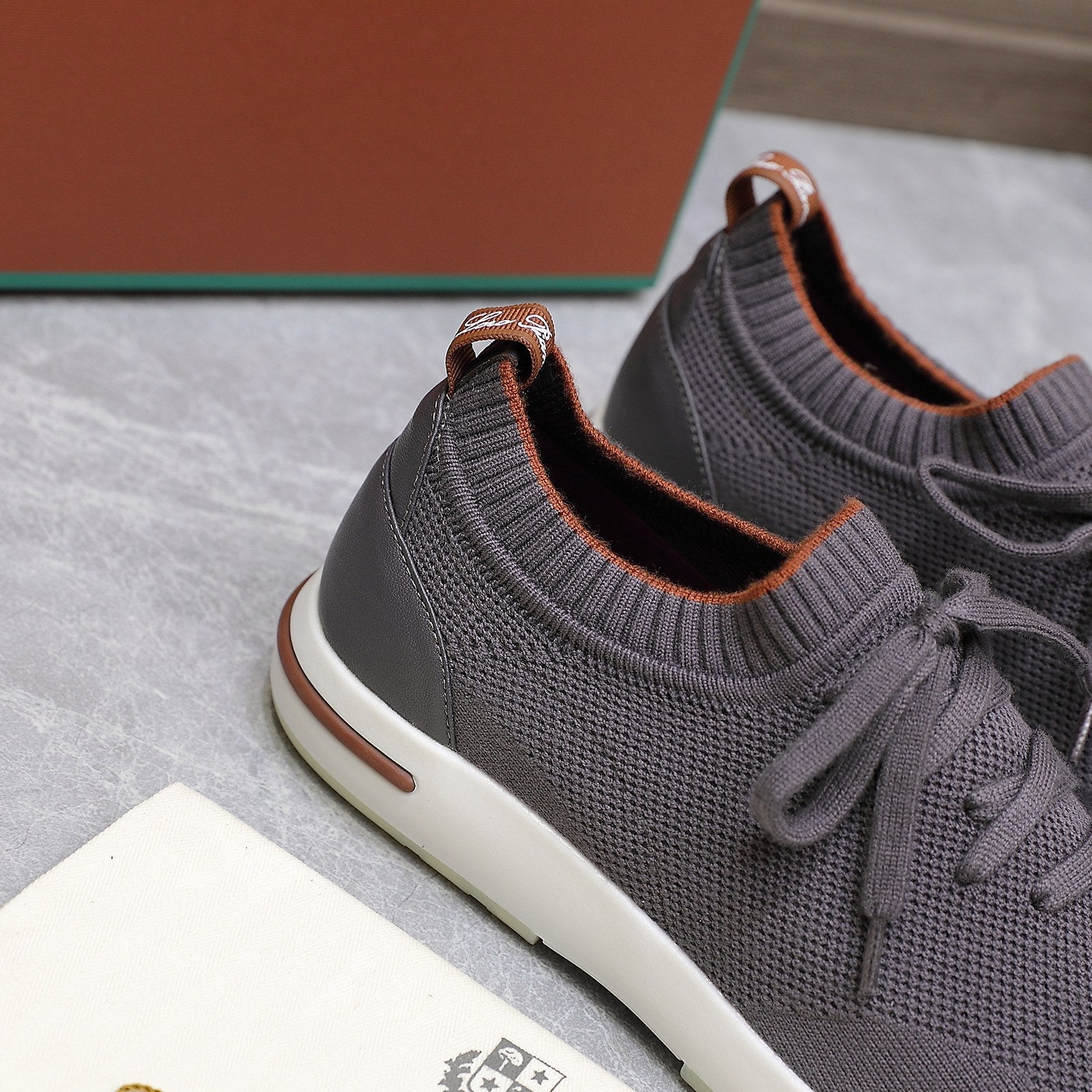 LP LADY FLEXY WALK SNEAKER IN GREY FABRIC、mysite、Cacoeks