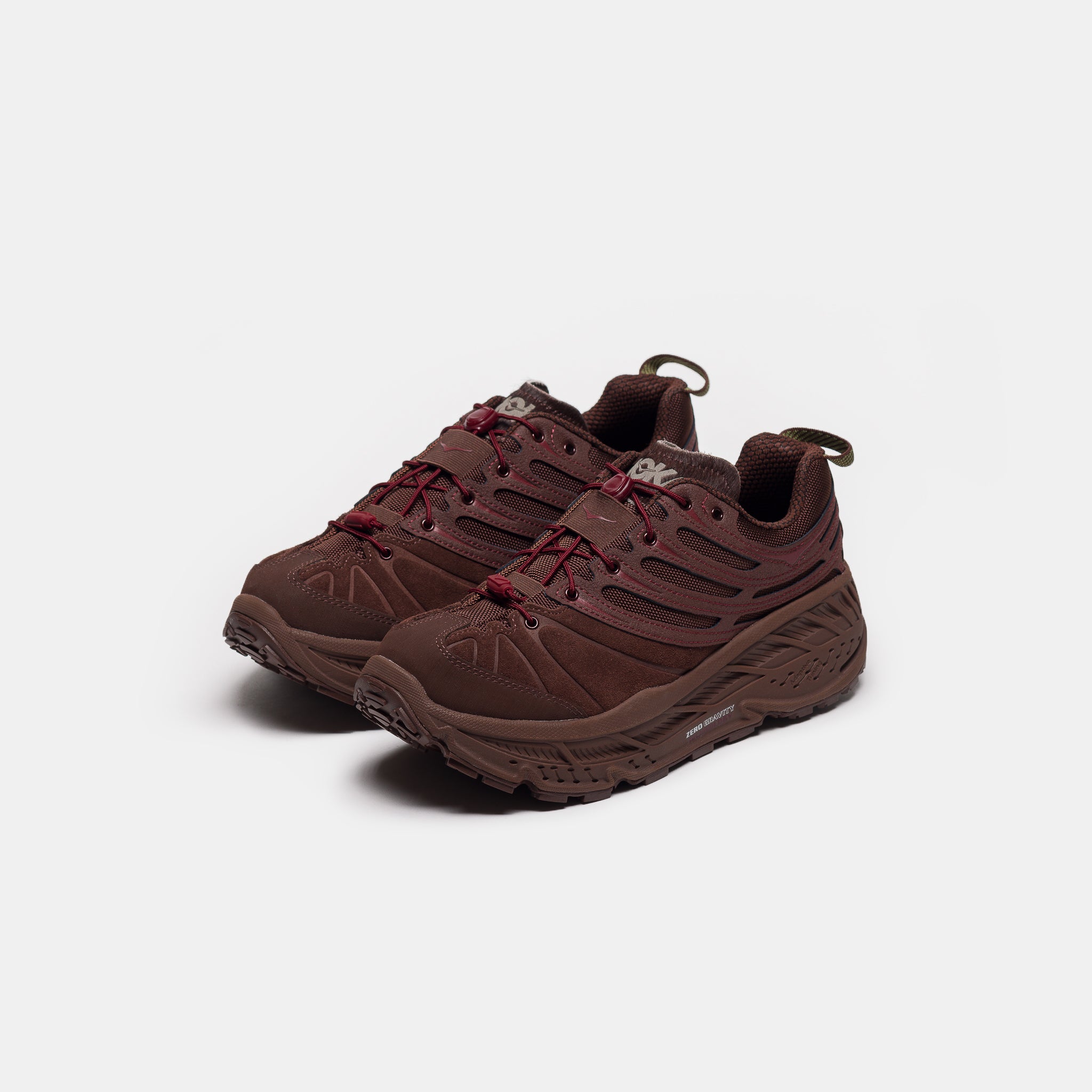 Stinson Evo OG TP Sneaker in Cold Brew/Varsity Burgundy