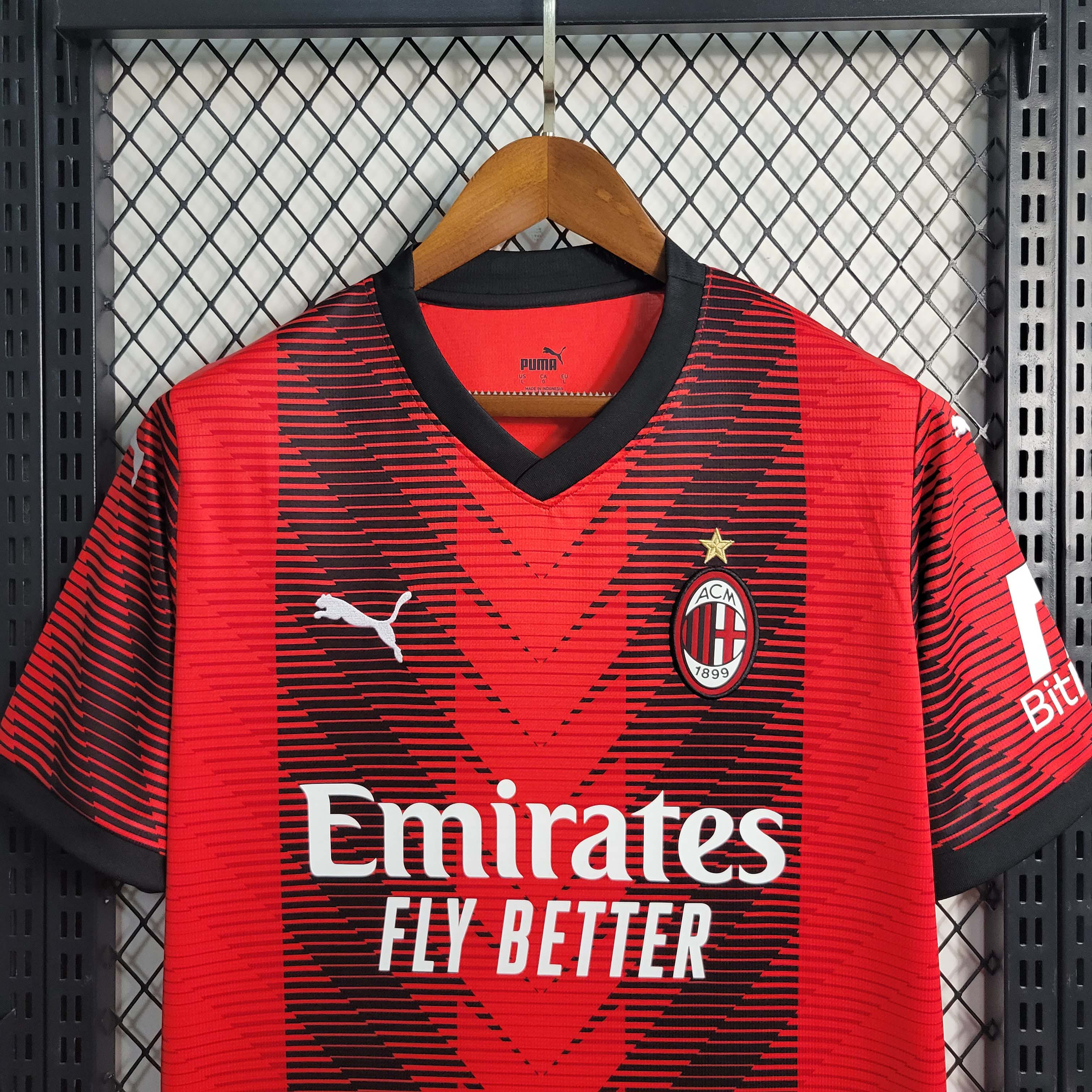 2023/2024 AC Milan Home Soccer Jersey 1:1 Thai Quality:football jersey mysite: unitedjerseyfootball 邓江浪:football