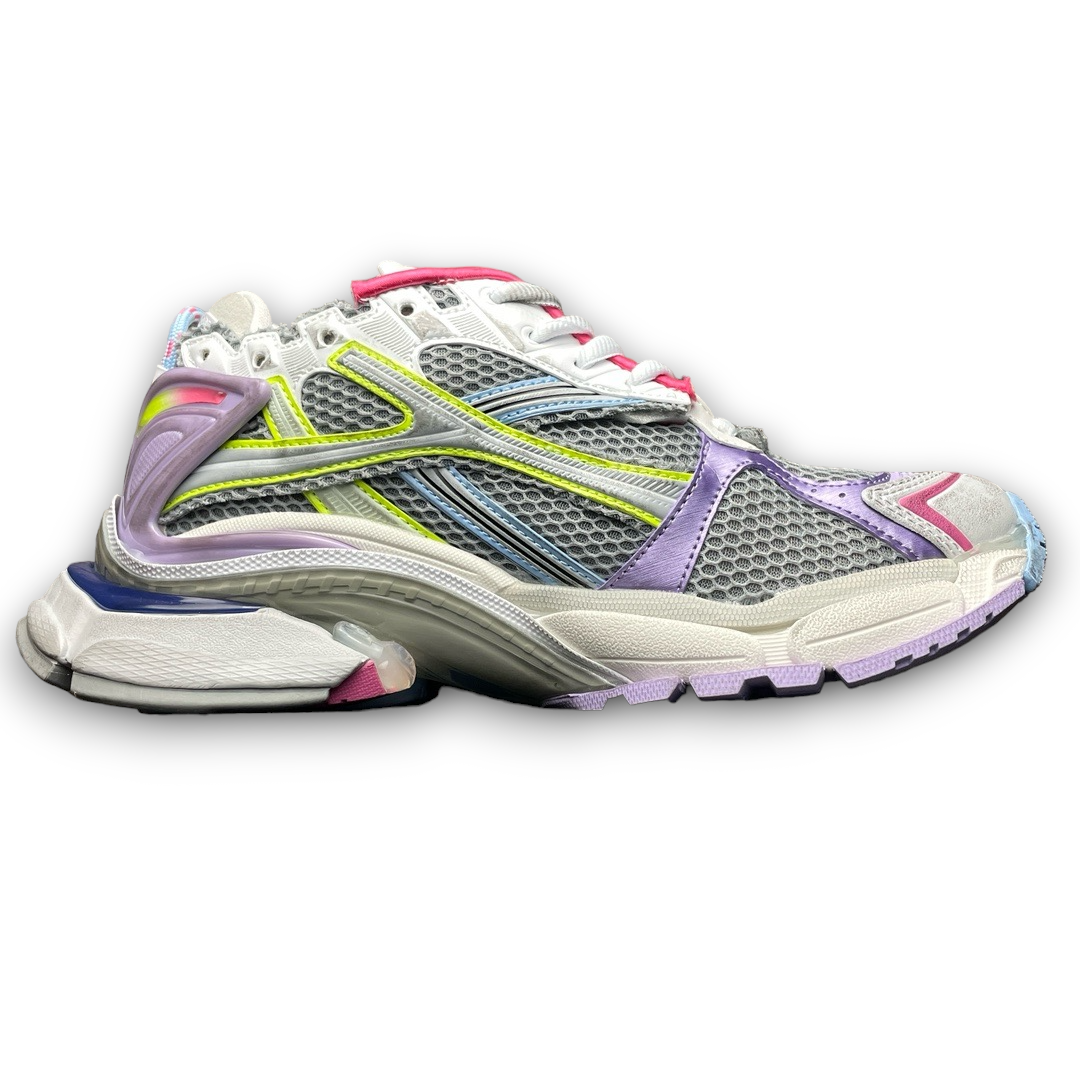 Balenciaga Runner Sneaker in Grey Light Purple Yellow、mysite、Cacoeks