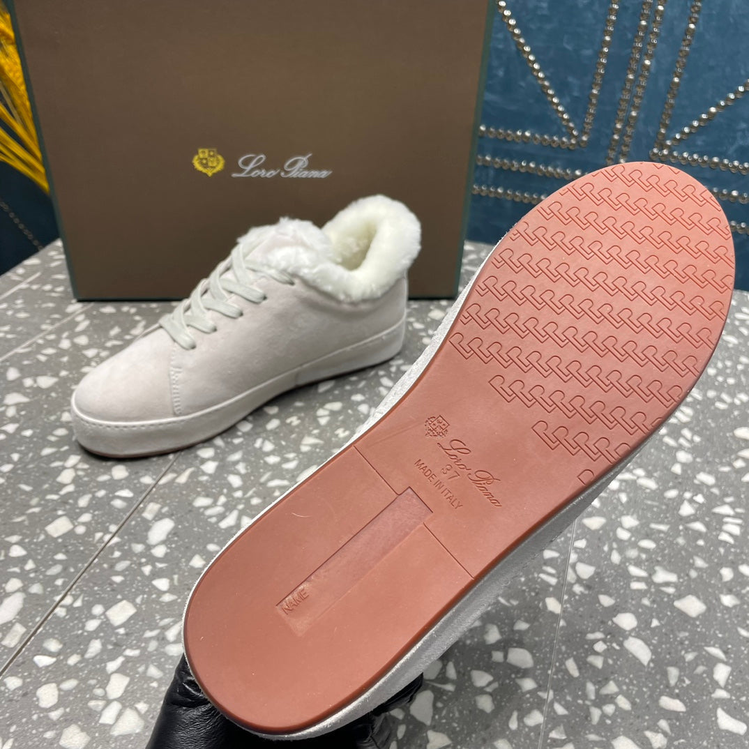 LP WINTER NUAGES SNEAKERS WHITE LAMBSKIN、mysite、Cacoeks