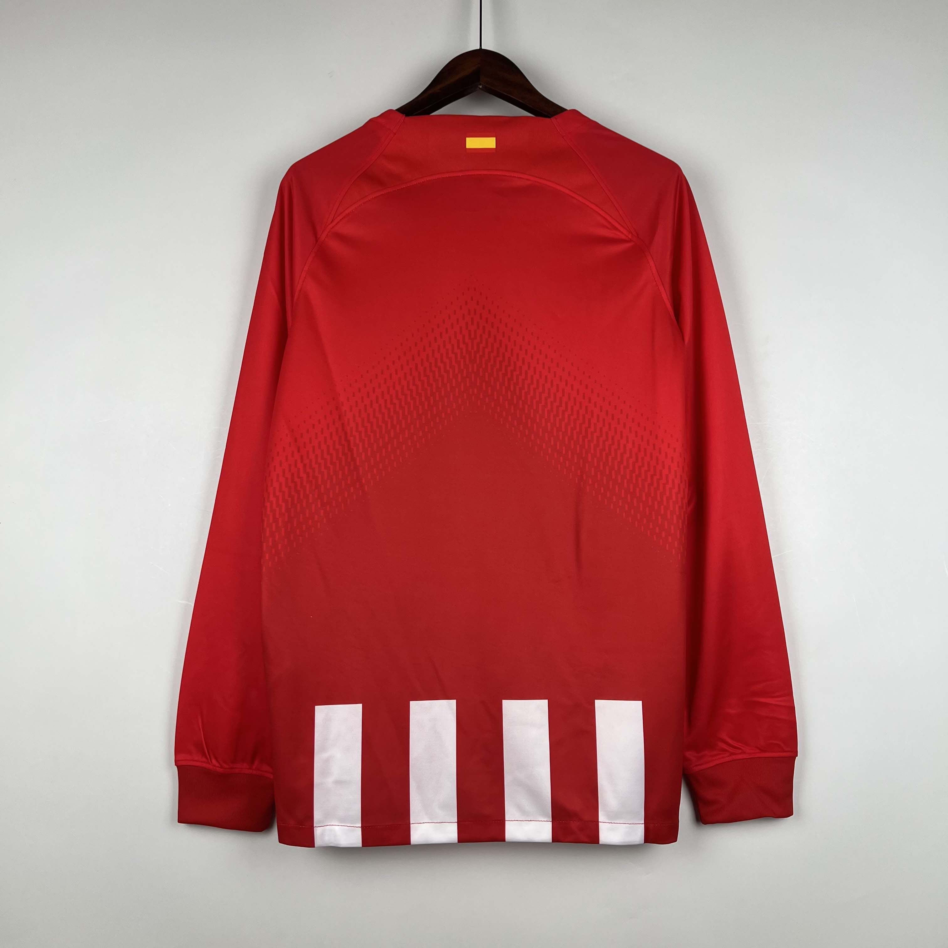 2023/2024 Long Sleeve Atletico Madrid Home1:1 Thai Quality:football jersey mysite: unitedjerseyfootball 邓江浪:football