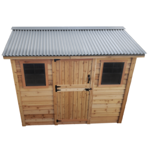 SpaceMaster 6x4 Outdoor Storage Shed Metal Roof Option