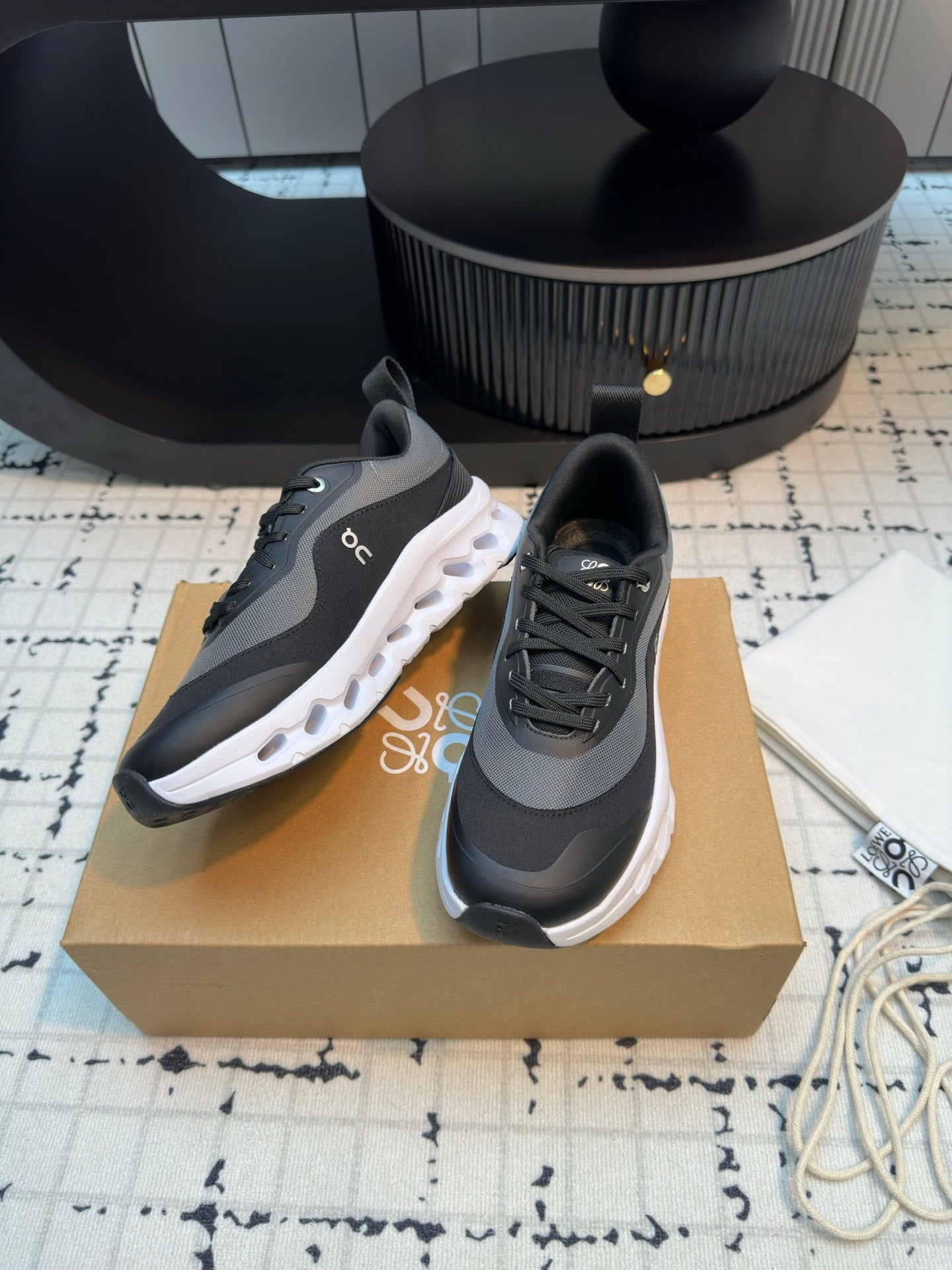 LW CLOUDTILT 2.0 SNEAKER BLACK POLYESTER、mysite、Cacoeks