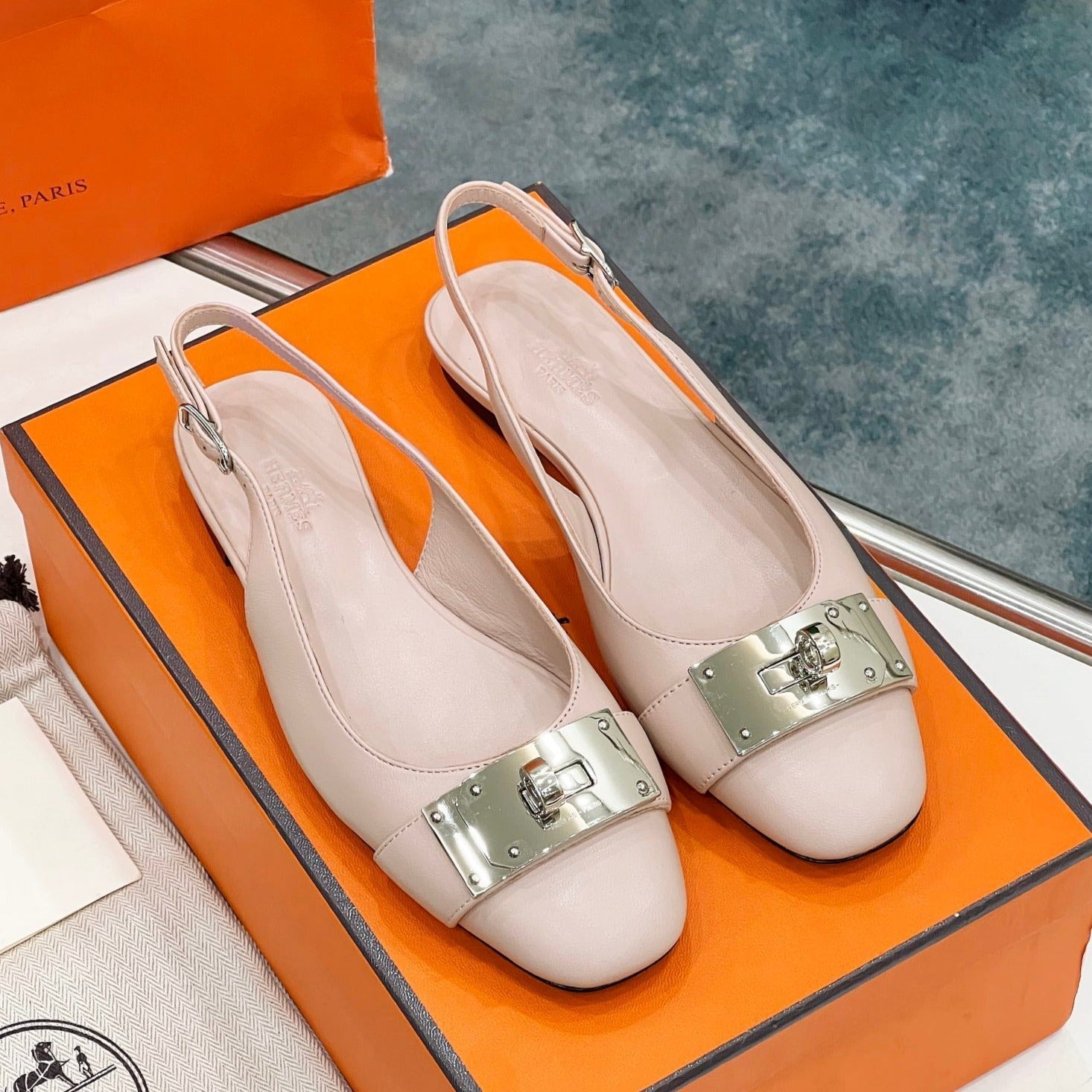 INNOCENTE SLINGBACK LIGHT PINK CALKSIN、mysite、Cacoeks