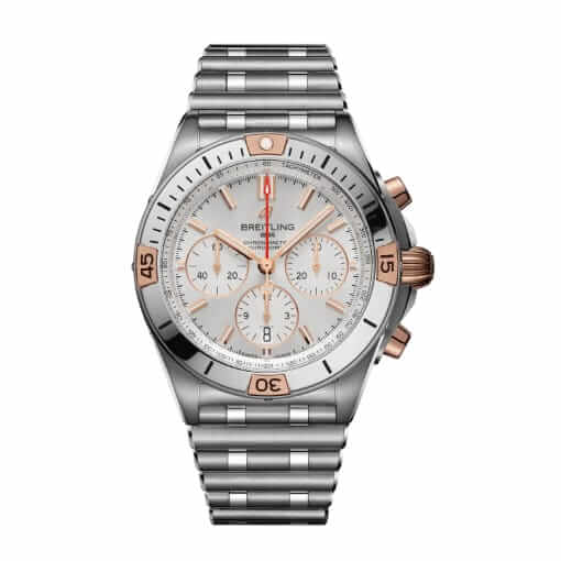 Breitling White Dial Silver Replica-fasswatch