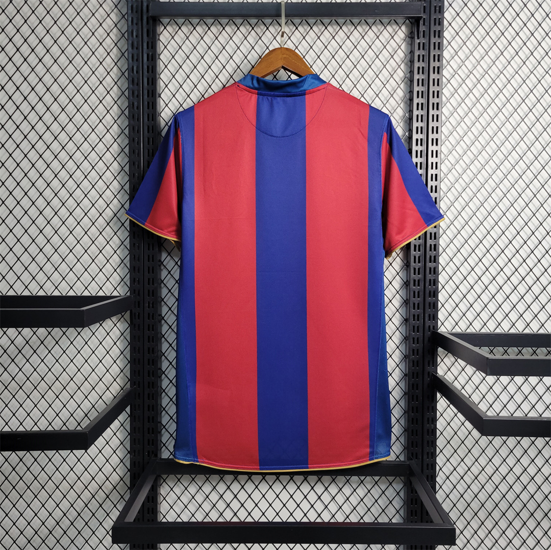 SIUjerseys-Retro Barcelona 07-08 Home Stadium Jersey