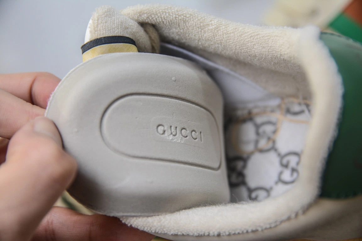 Gucci Screener GG Sneaker Beige Green、mysite、Cacoeks