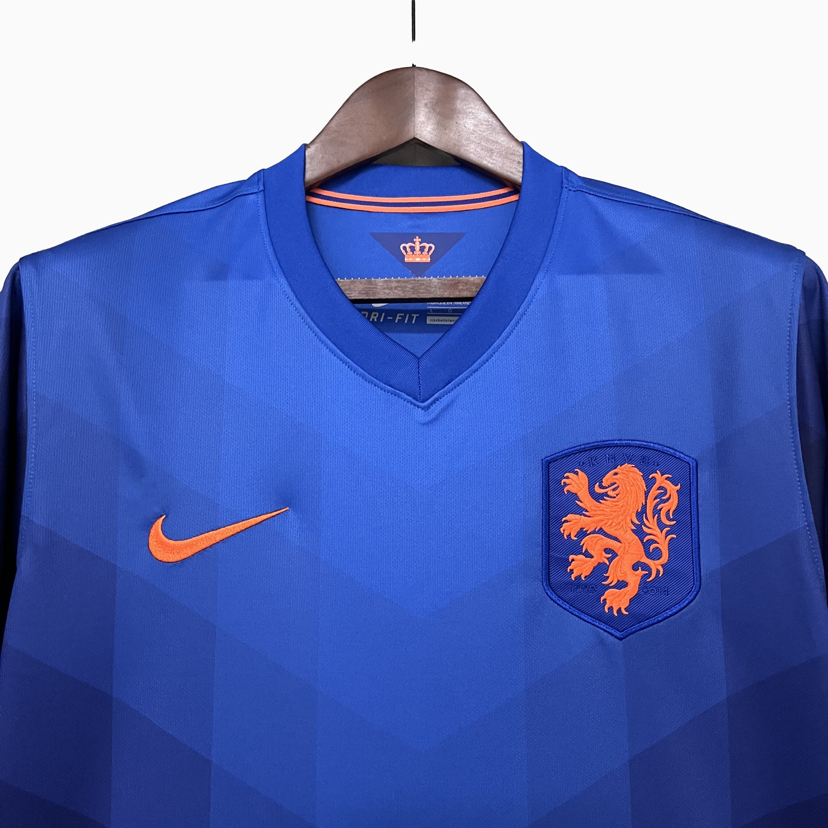 Higojerseys-Retro Netherlands 2014 Away Stadium Jersey