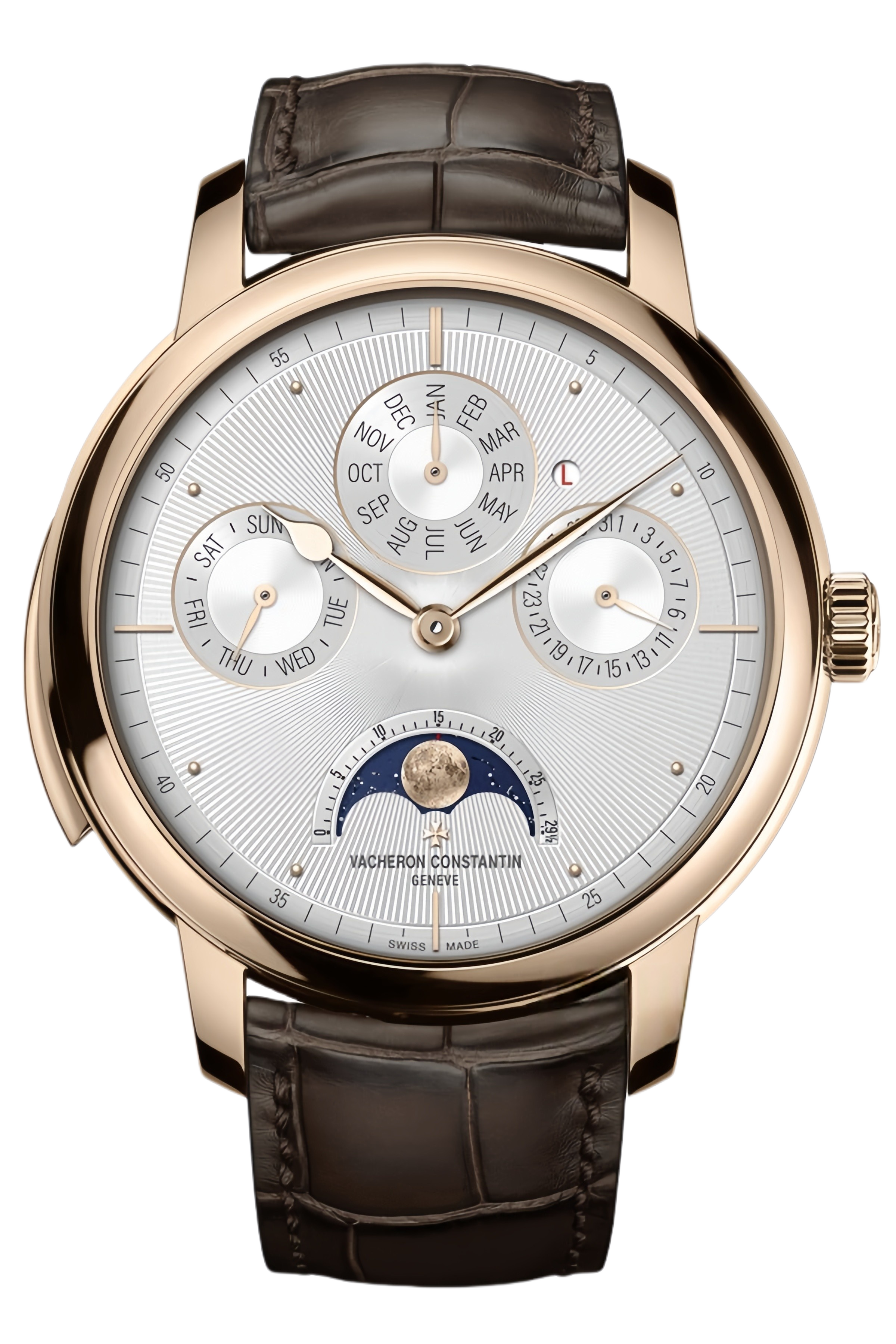 Vacheron Constantin Les Cabinotiers Ref. 6610C/000R-B630 Super Clone Watch – Rose Gold Case Minute Repeater Perpetual Calendar “Pearl of Harmony” Dial Swiss Replica