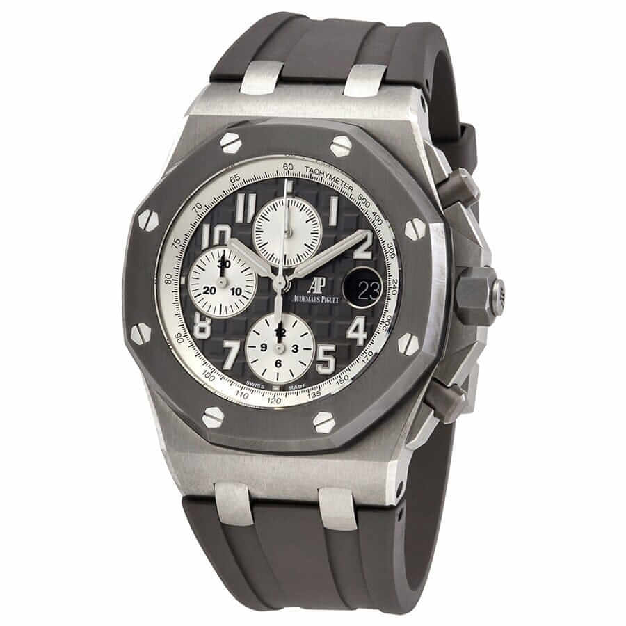 audemars piguet royal oak offshore chronograph ghost automatic grey dial mens watch 26470io.oo .a006ca.01