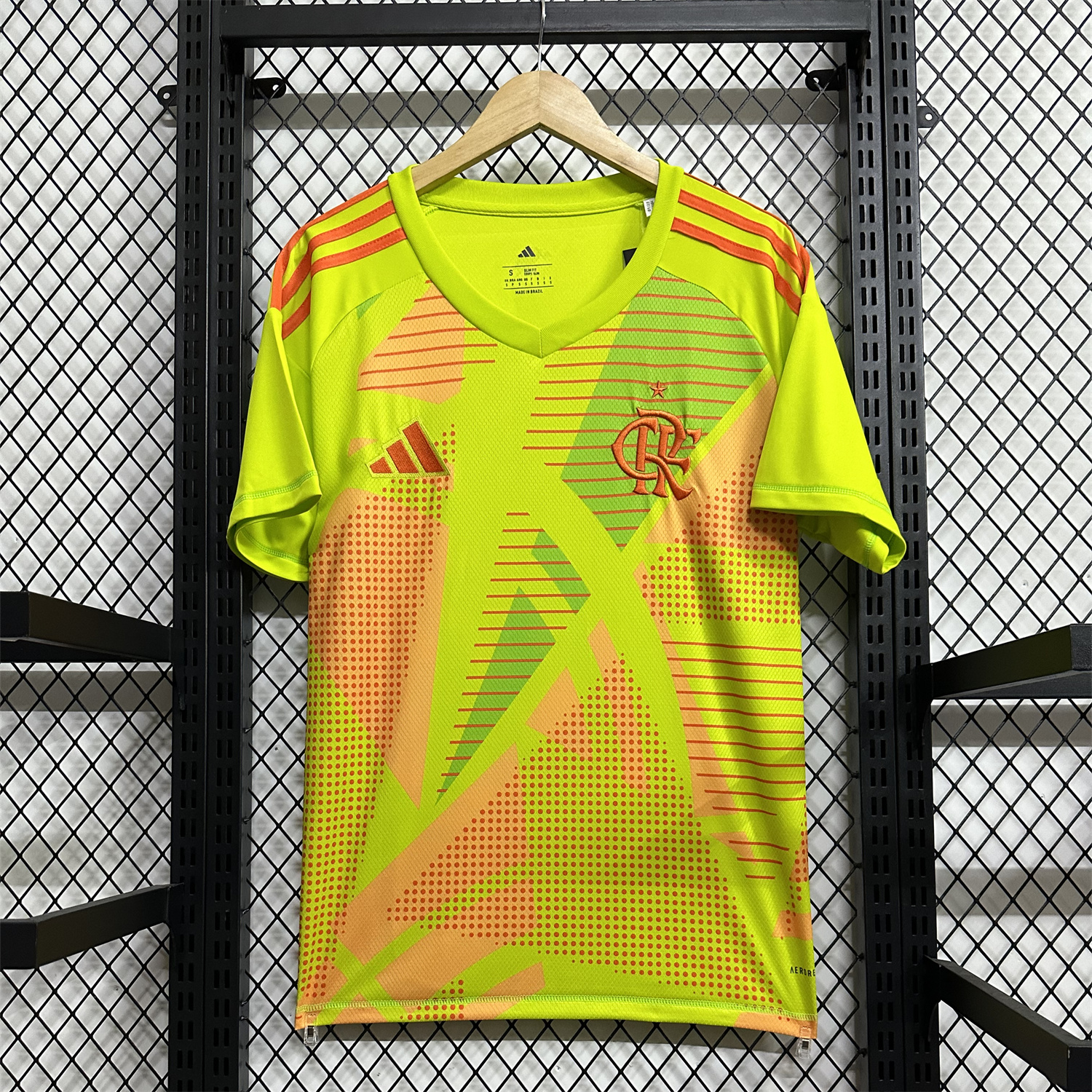 Funinjersey-Flamengo 25-26 Yellow Green Goalkeeper Jersey - Fans Version