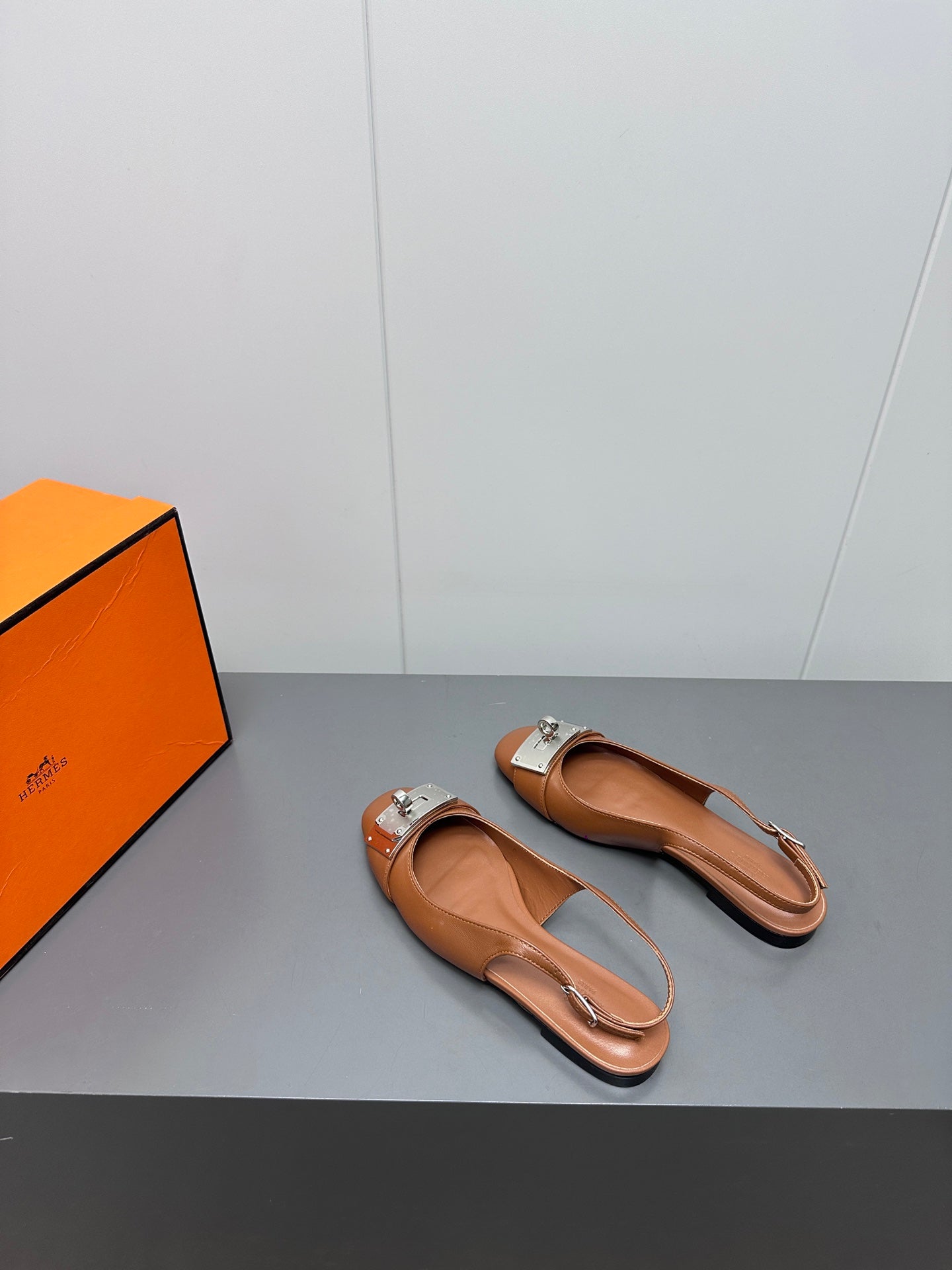 INNOCENTE SLINGBACK IN BRONZE BROWN CALFSKIN、mysite、Cacoeks