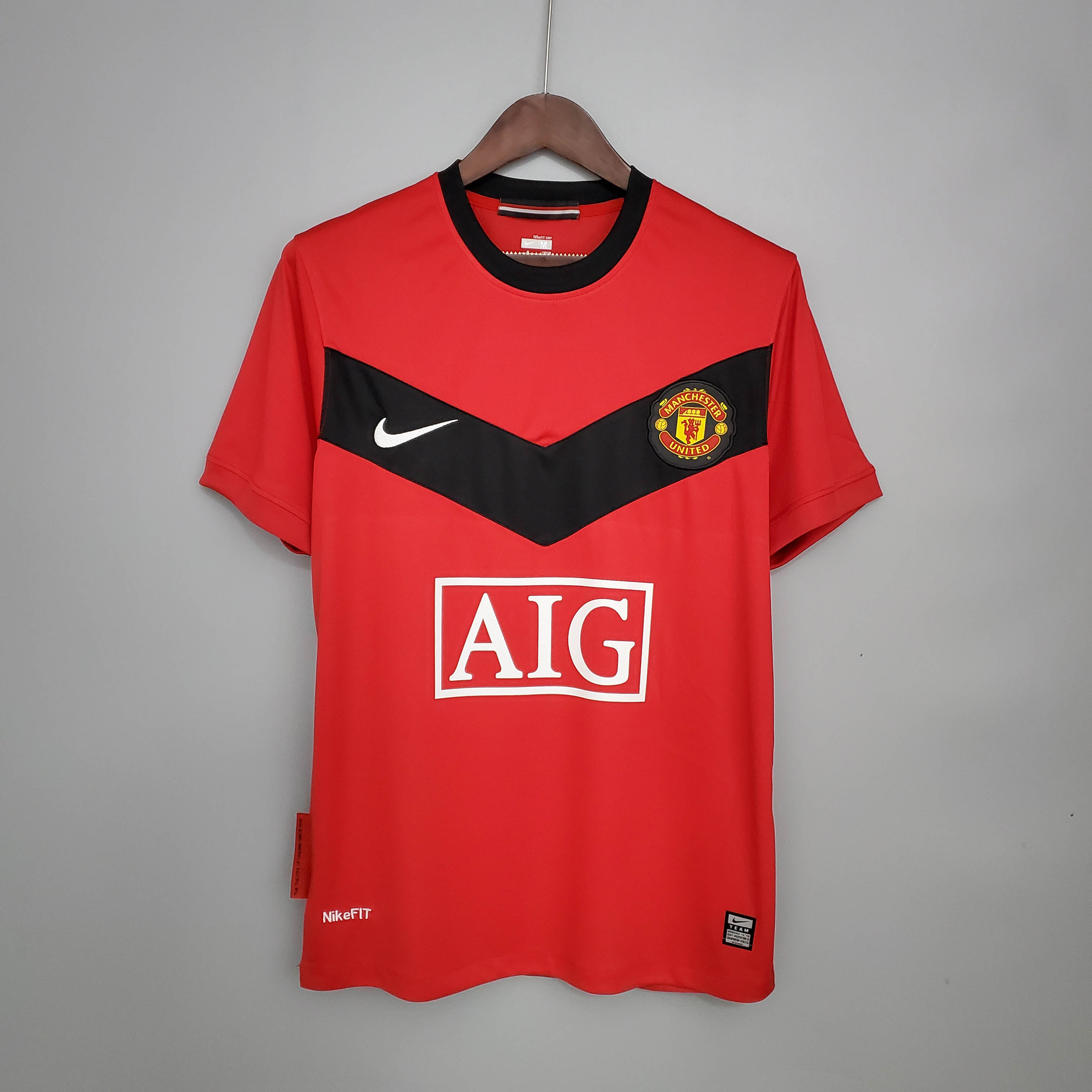 2009/2010 Retro Manchester United Home Football Shirt-mysite Custom Football Kit- Nextkits