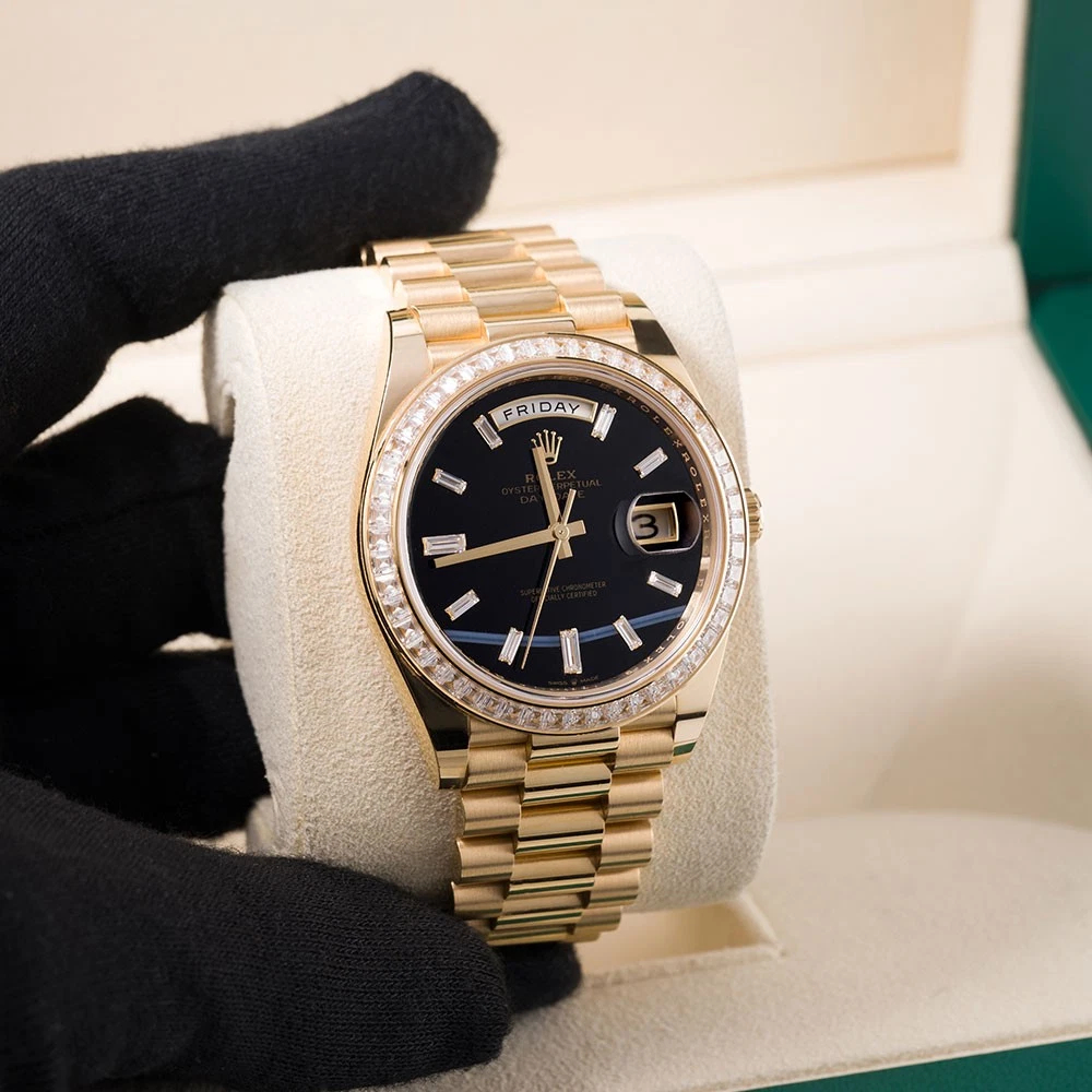 Rolex Day-Date Super Clone Swiss Replica Watch Ref M228398TBR-0038 3255 Swiss Movement