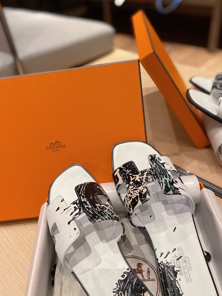 0RAN SANDALS IN WHITE MIX COLORFUL CALFSKIN、mysite、Cacoeks