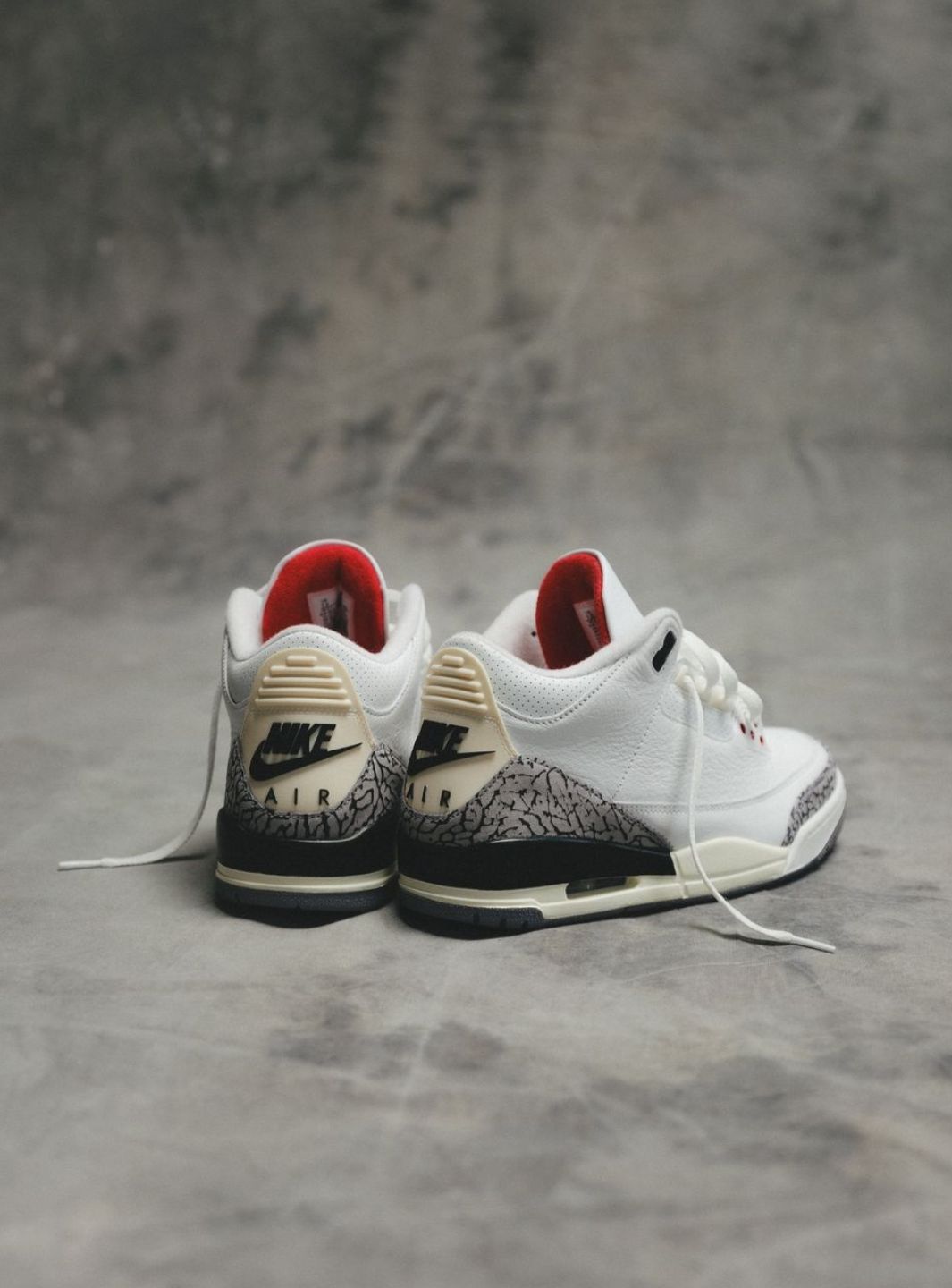 Air Jordan 3 Retro White Cement Reimagined、JORDAN、Cacoeks