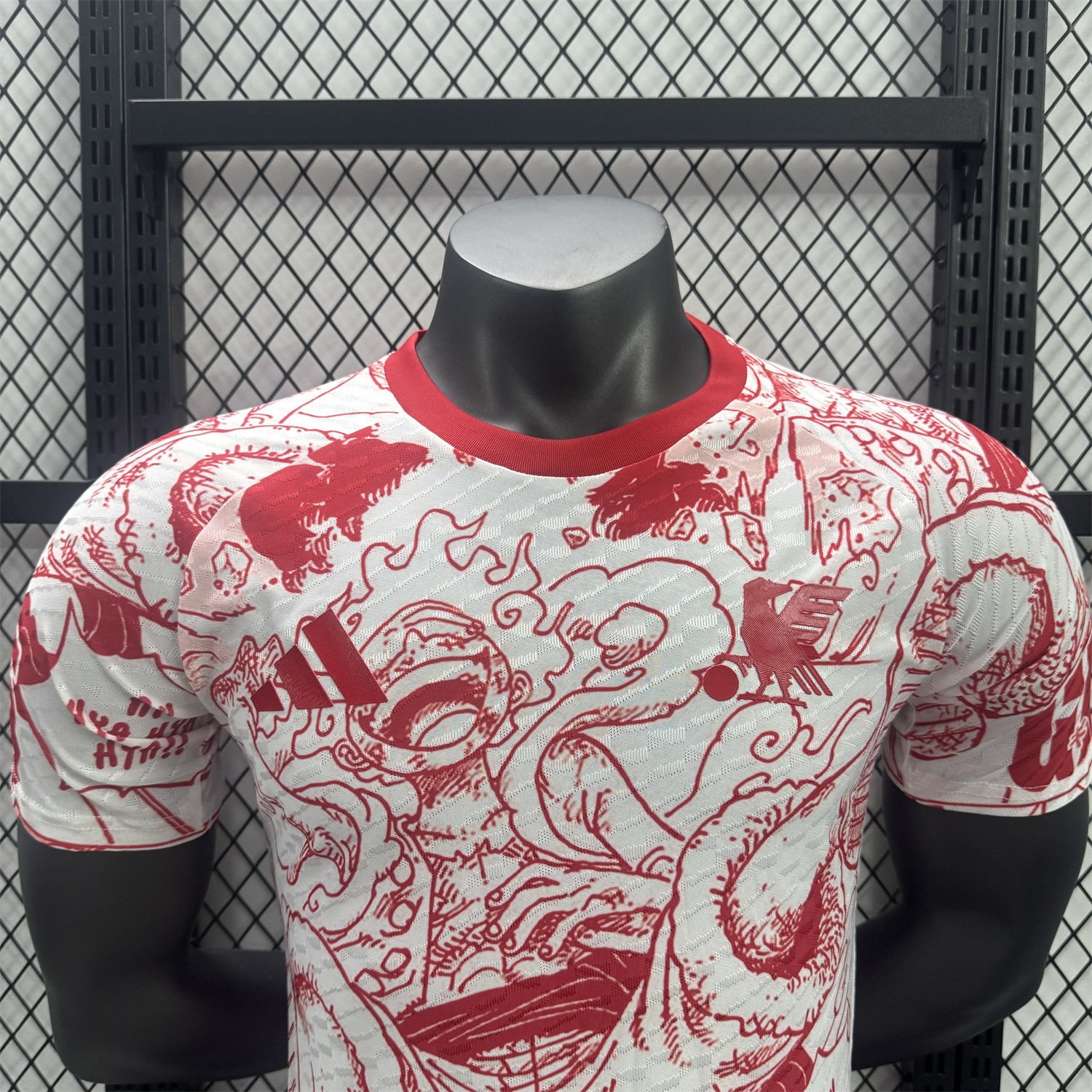 UltraTrikot-Japan 25-26 Red Line Gear 5 Nika White Special Edition Jersey - Player Version