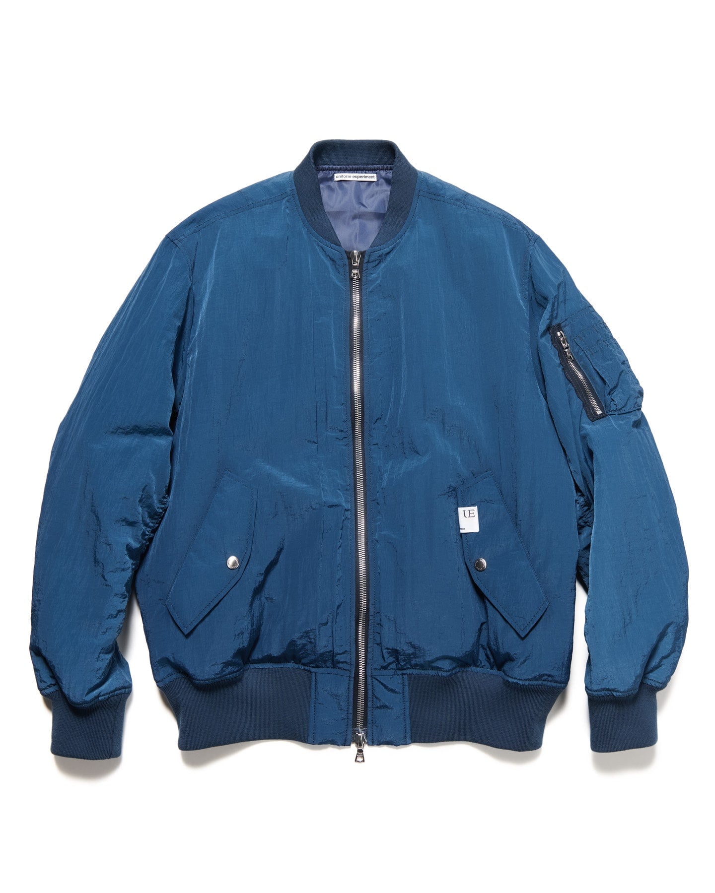 uniform experiment 25S/S CRYSTAL NYLON FLIGHT JACKET  UE-250020 