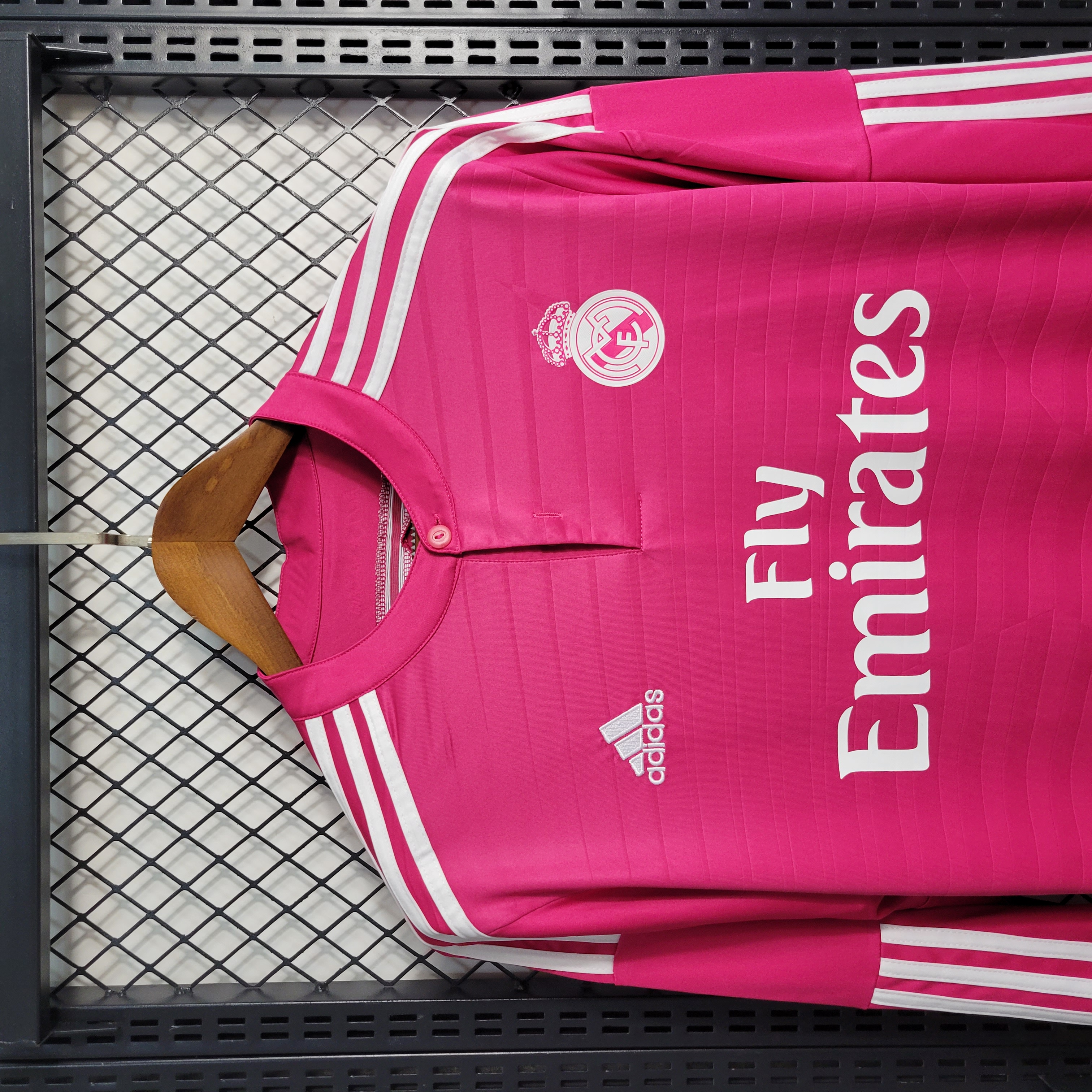 JerseysGala.com | Retro Real Madrid 14-15 Away Stadium Long Sleeve Jersey -Customize Name, Number and Patch | Worldwide Shipping