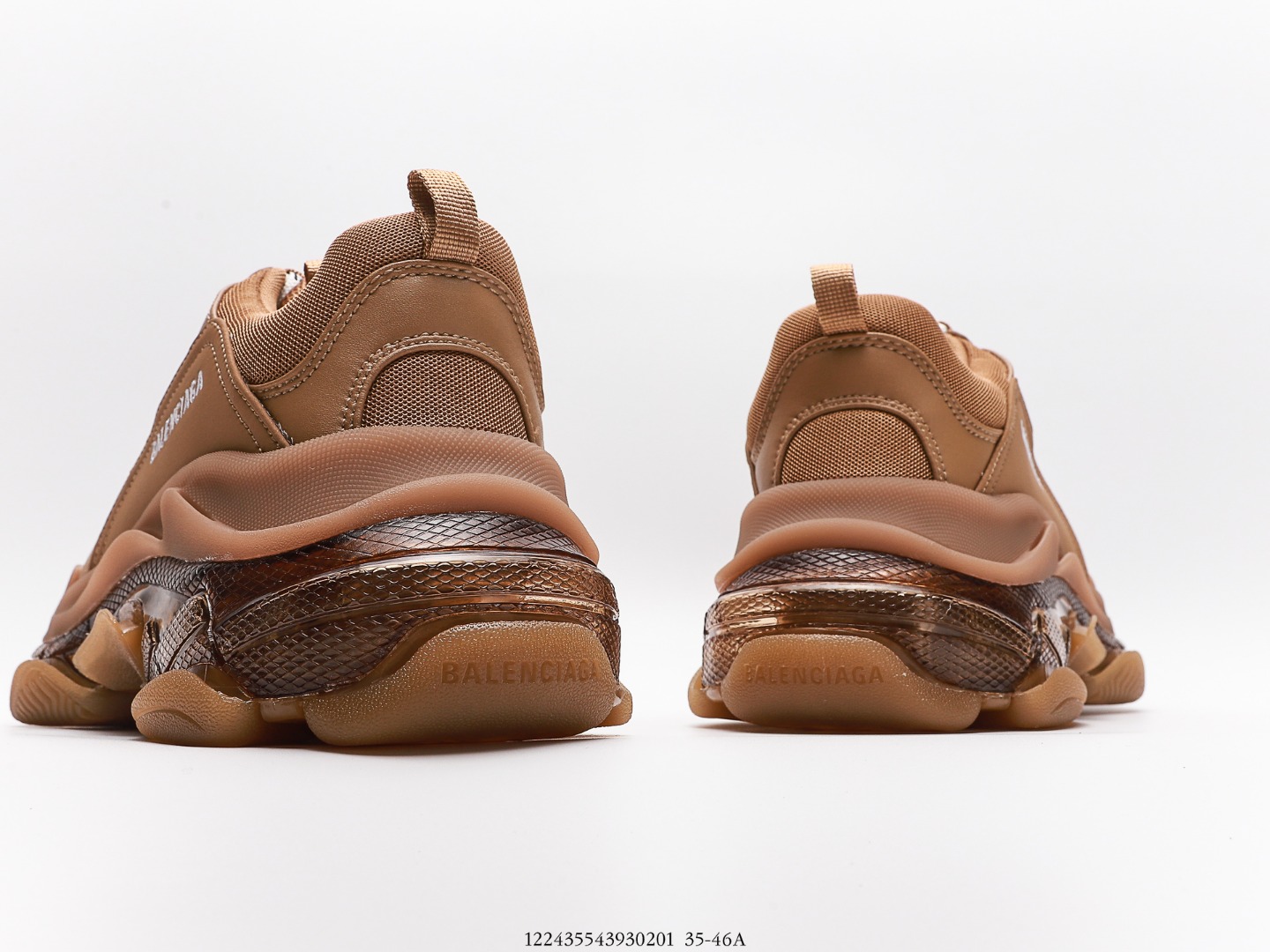 Balenciaga Triple S Sneaker Brown、mysite、Cacoeks