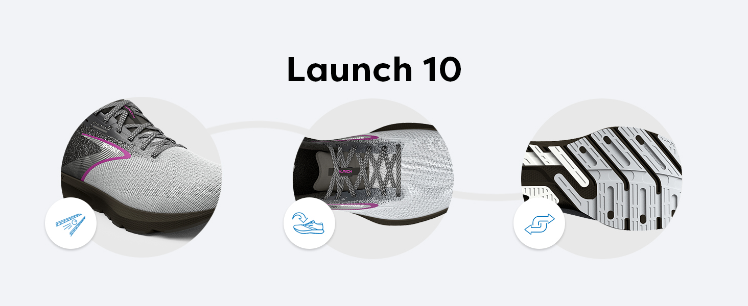 brooks launch 10