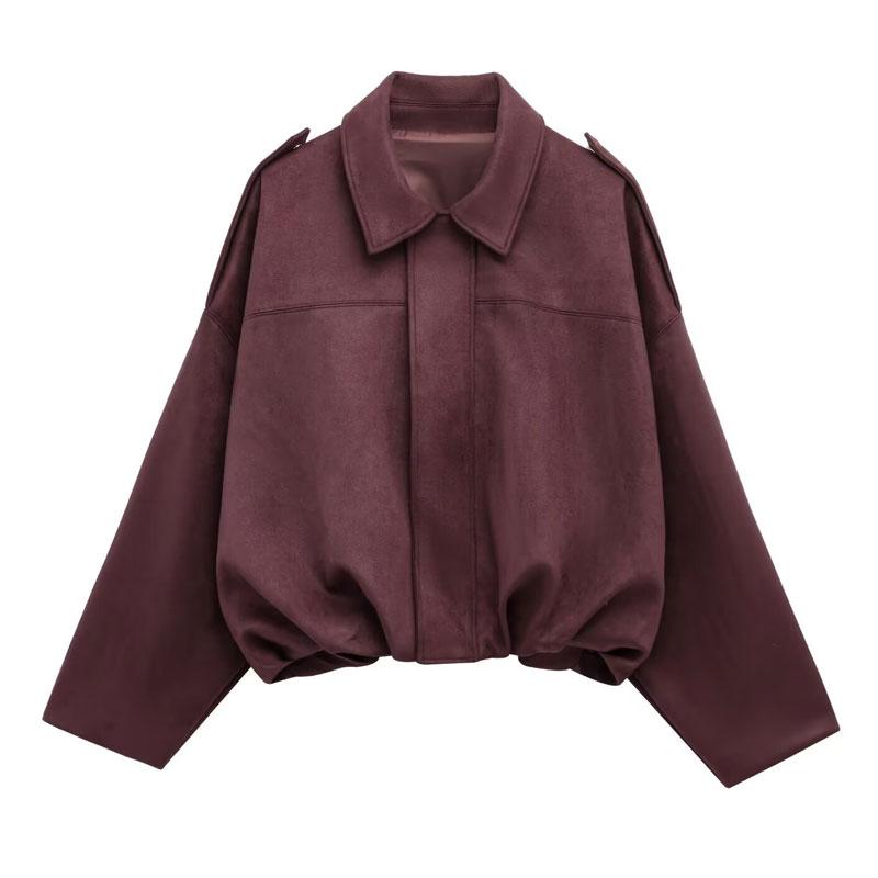 Women's New Aviator Jacket, Casual Zip Up Winter Jacket, Oversized Pilot Jacket Cropped Fit, 2025 Streetwear Short Jacket for Women, Womenswear