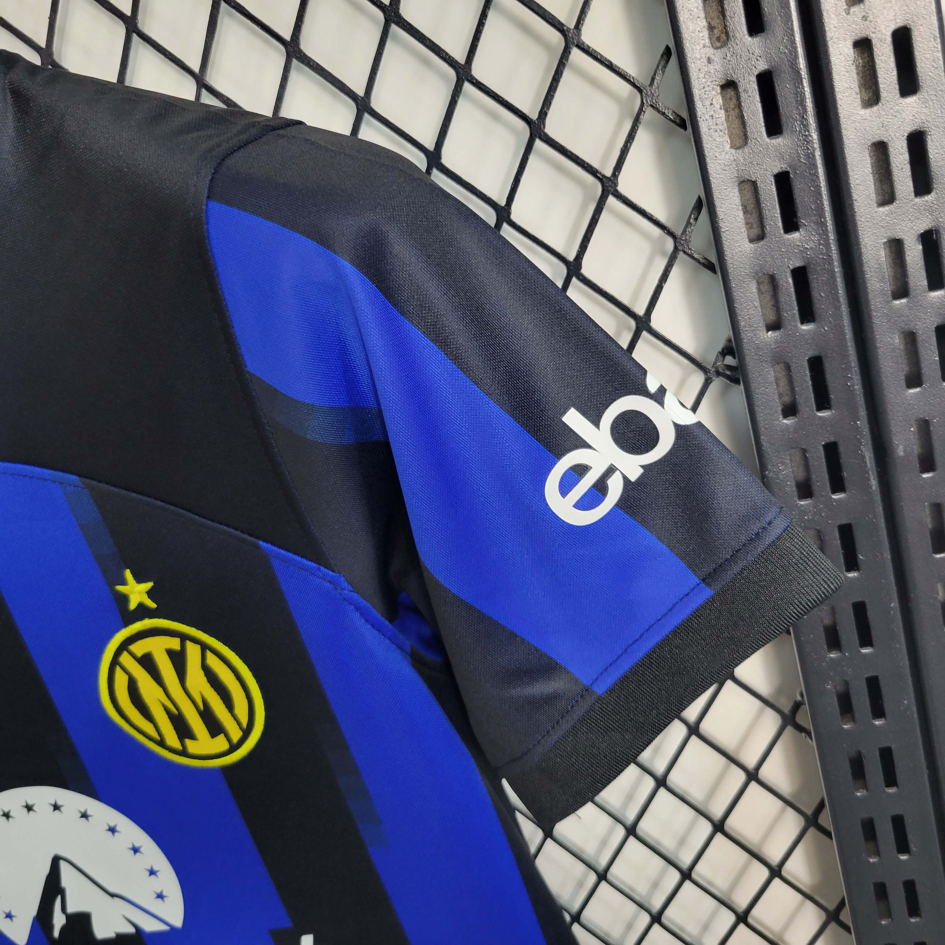 2023/2024 Internazionale Milan Home Football Jersey1:1 Quality Thai Kids Size:football jersey mysite: unitedjerseyfootball 邓江浪:football