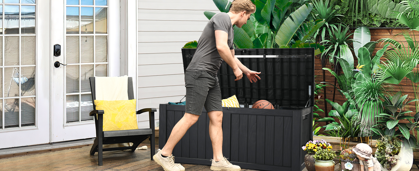 outdoor cushion storage