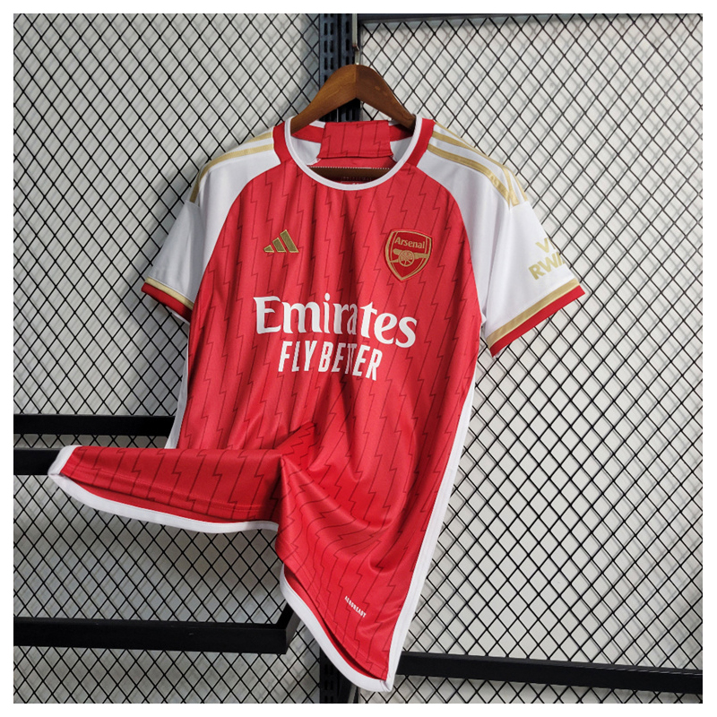 ManixJersey.com | 23/24 Arsenal Home Stadium Jersey - Fans Version -Customize Name, Number and Patch | Worldwide Shipping